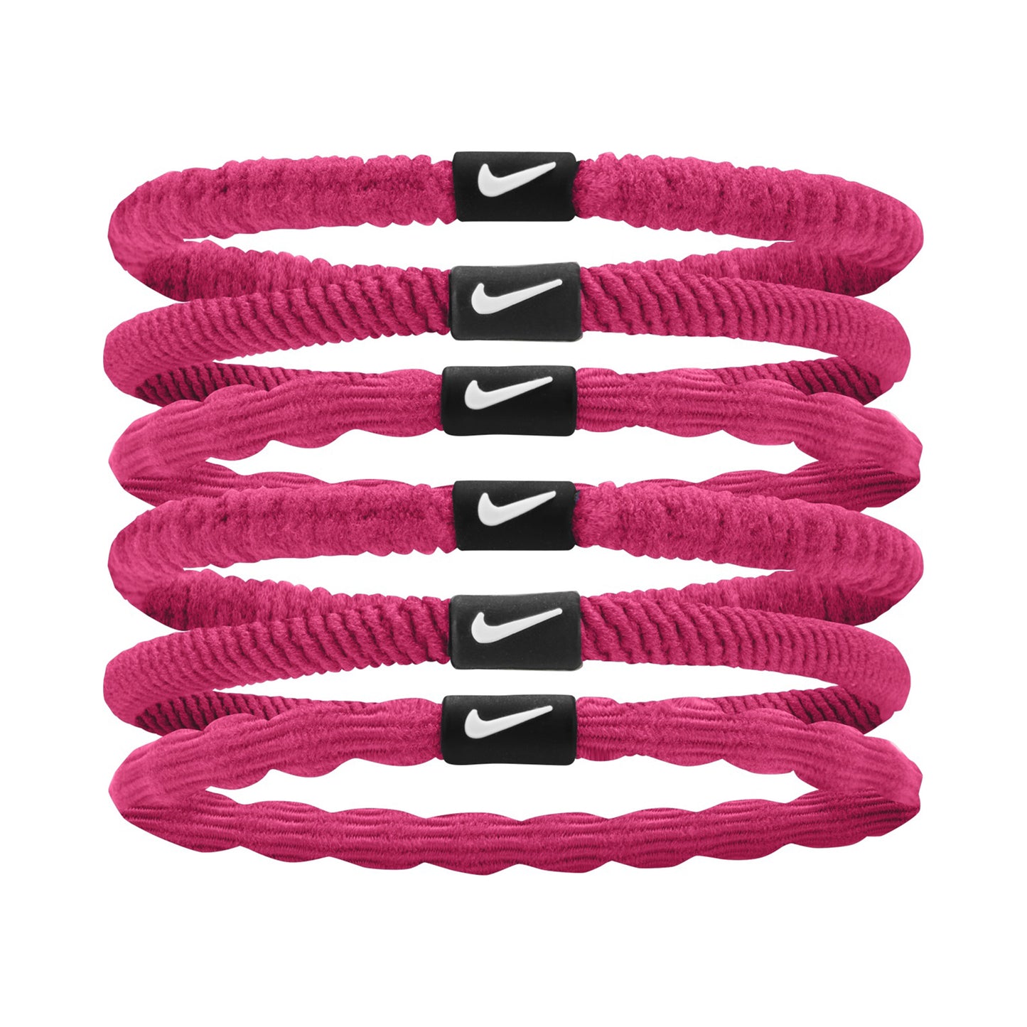 Nike Flex Hair Tie Fascia per capelli Confezione da 6 Unisex - rosa, Nike Flex Hair Tie Fascia per capelli Confezione da 6 Unisex - rosa,