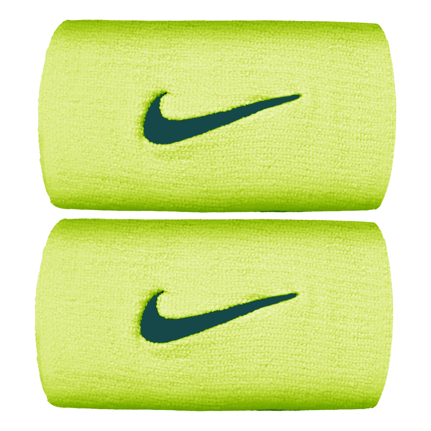 Nike Premier DW Polsino anti sudore Confezione da 2 lungo - giallo neon Nike Premier DW Polsino anti sudore Confezione da 2 lungo - giallo neon