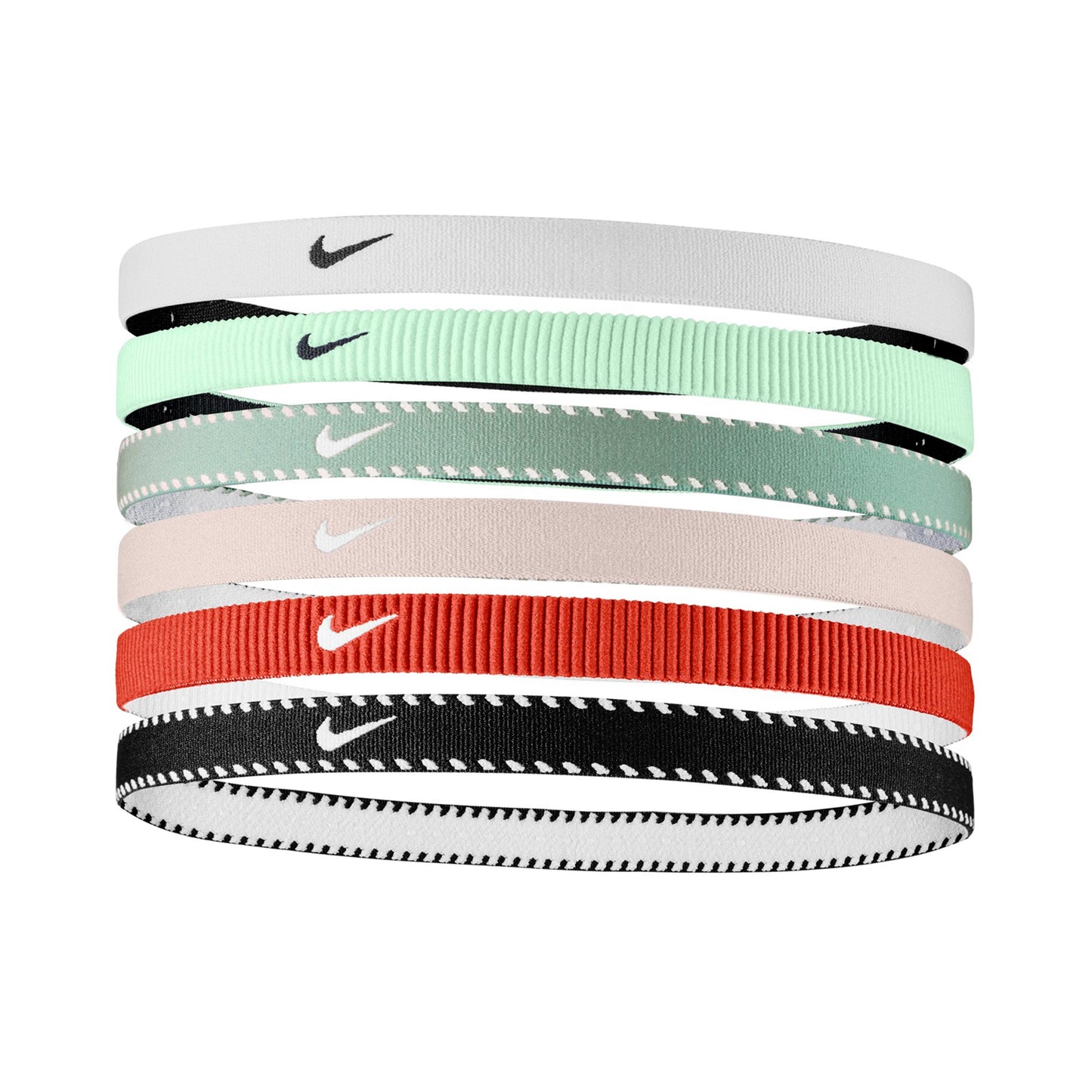 Nike Flex Classic Fascia Per Capelli-Nero,Rosso Nike Flex Classic Fascia Per Capelli-Nero,Rosso
