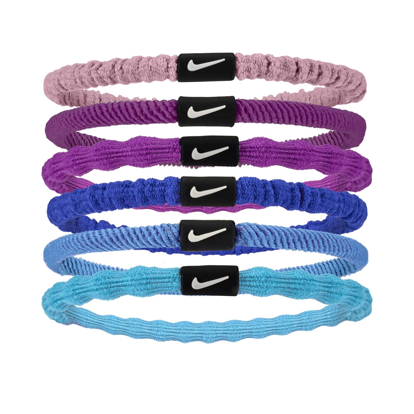 Nike Flex Hair Tie Fascia per capelli Confezione da 6 Unisex - multicolore, lilla Nike Flex Hair Tie Fascia per capelli Confezione da 6 Unisex - multicolore, lilla