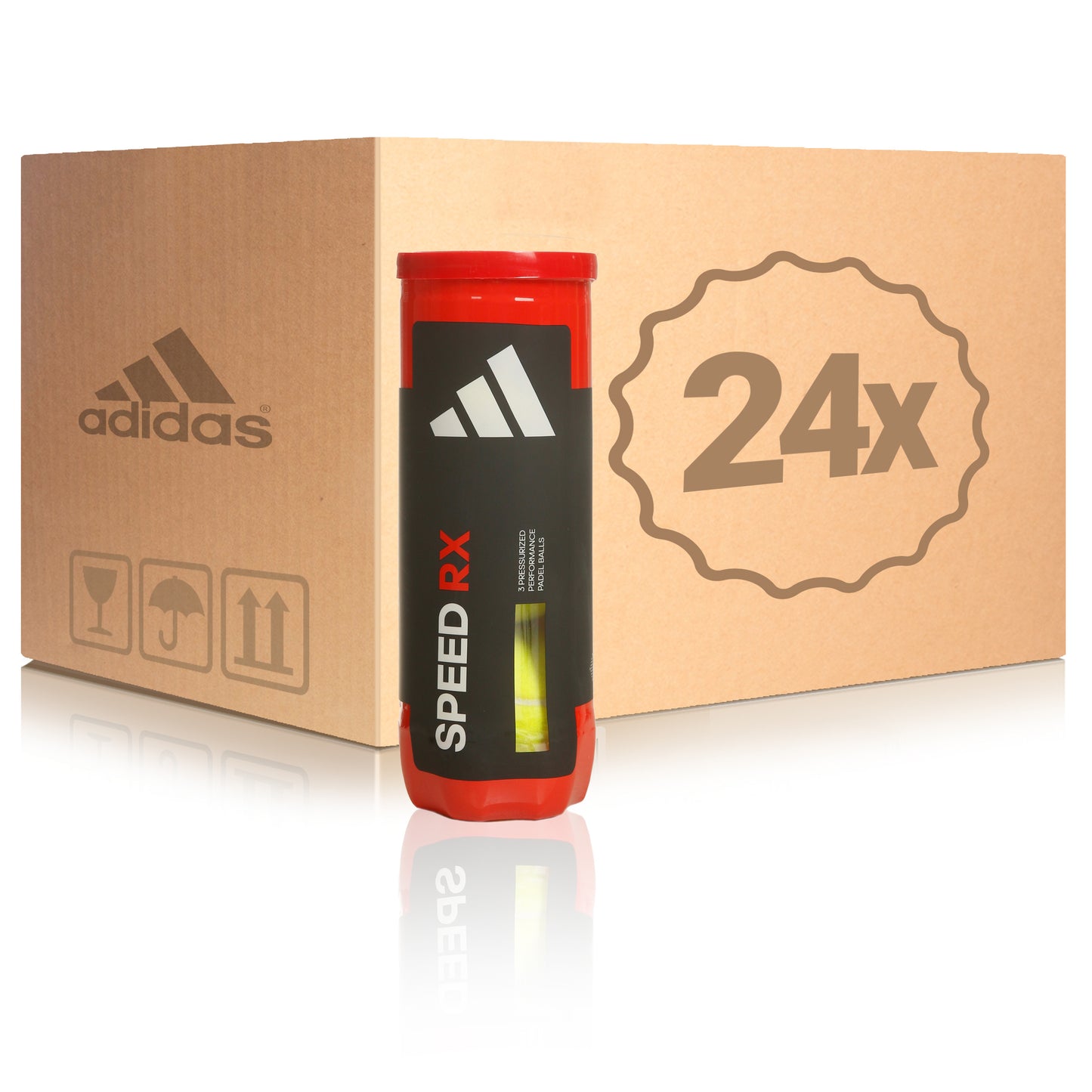 adidas 24 tubi da 3 Speed RX Nel cartone adidas 24 tubi da 3 Speed RX Nel cartone