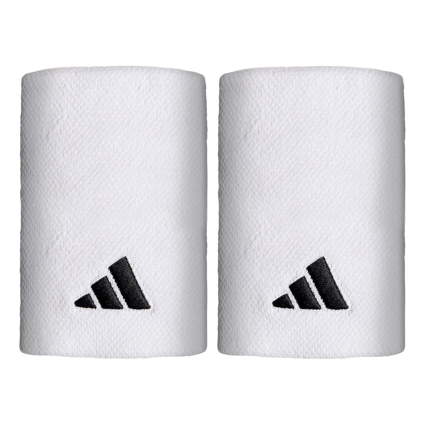 adidas Polsino anti sudore Confezione da 2 lungo - bianco, nero adidas Polsino anti sudore Confezione da 2 lungo - bianco, nero