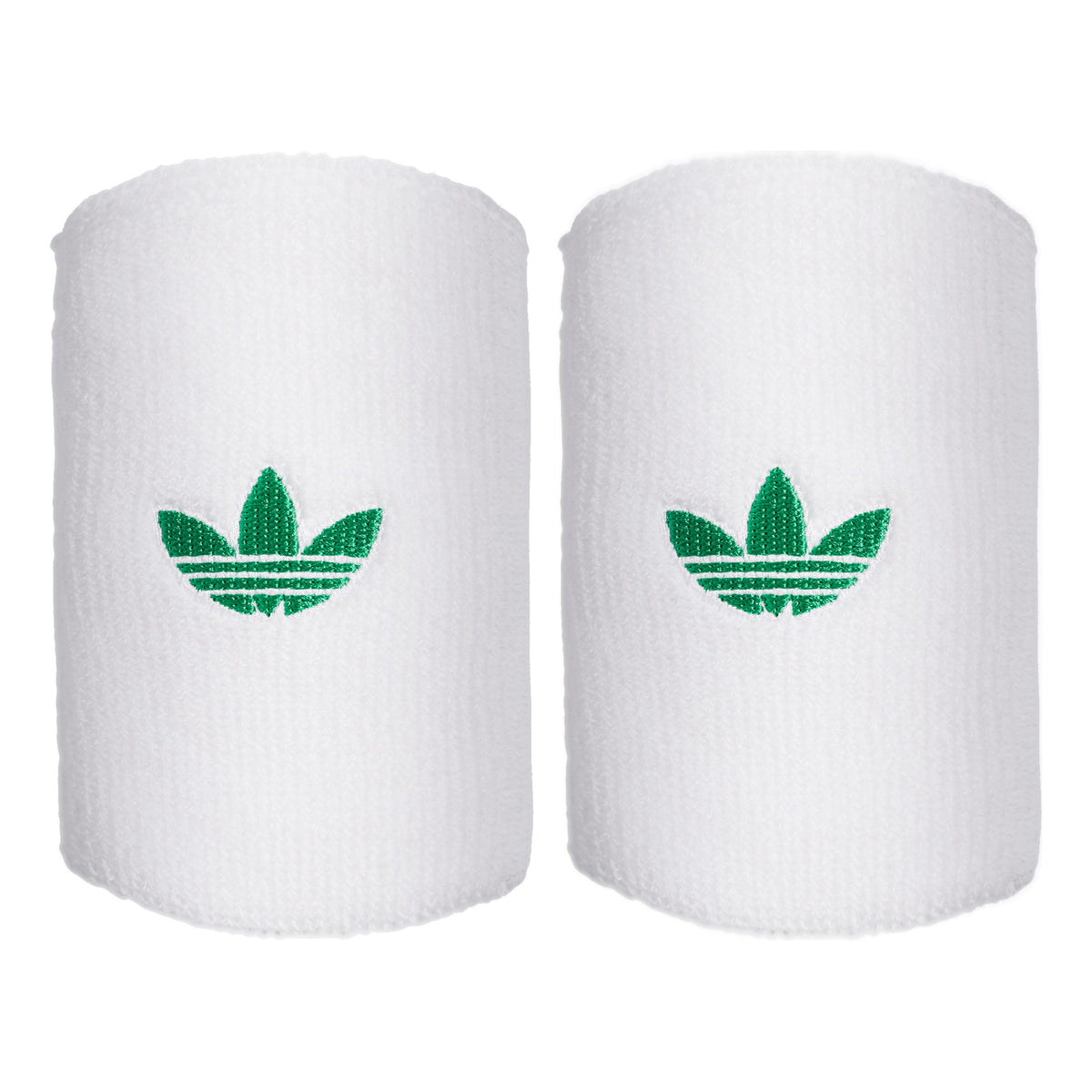 adidas Long Polsino anti sudore Unisex - bianco, verde adidas Long Polsino anti sudore Unisex - bianco, verde