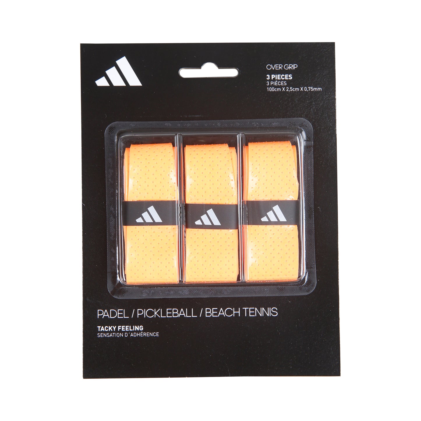 adidas Padel Overgrip Confezione Da 3-Arancione adidas Padel Overgrip Confezione Da 3-Arancione