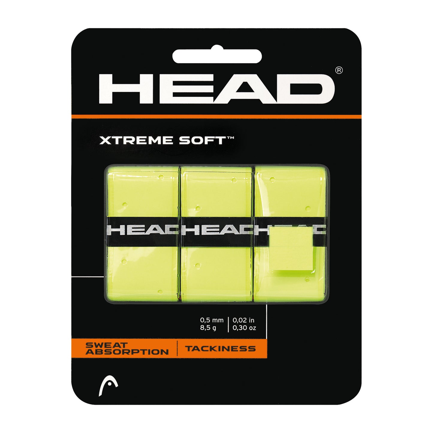 HEAD Xtreme Soft Confezione Da 3-Giallo HEAD Xtreme Soft Confezione Da 3-Giallo