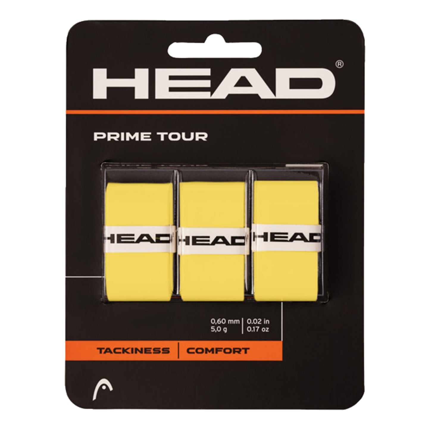 HEAD Prime Tour Confezione da 3 - giallo HEAD Prime Tour Confezione da 3 - giallo