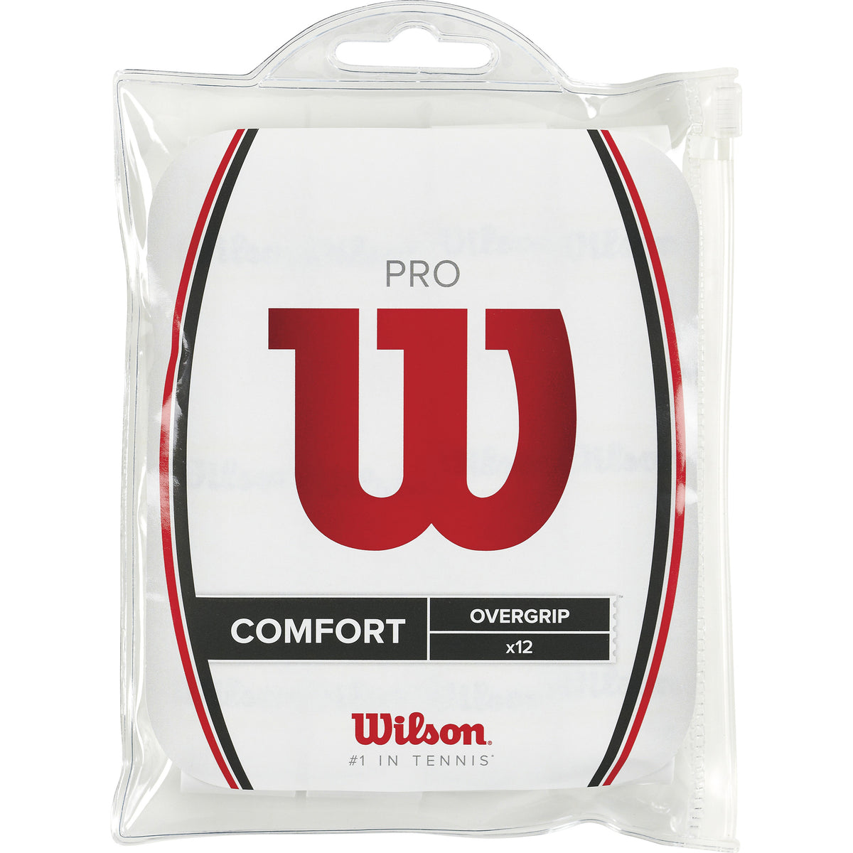 Wilson Pro Overgrip Confezione Da 12-Bianco Wilson Pro Overgrip Confezione Da 12-Bianco
