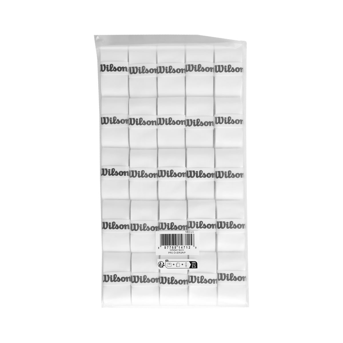 Wilson Pro Overgrip Confezione da 50 - bianco Wilson Pro Overgrip Confezione da 50 - bianco