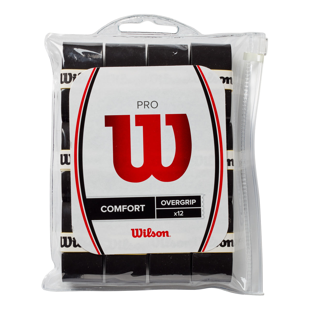 Wilson Pro Overgrip Confezione Da 12-Nero Wilson Pro Overgrip Confezione Da 12-Nero