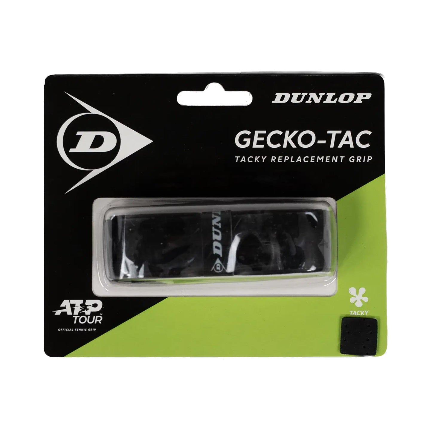 Dunlop Gecko-Tac Replacement Grip Confezione da 1 - nero Dunlop Gecko-Tac Replacement Grip Confezione da 1 - nero