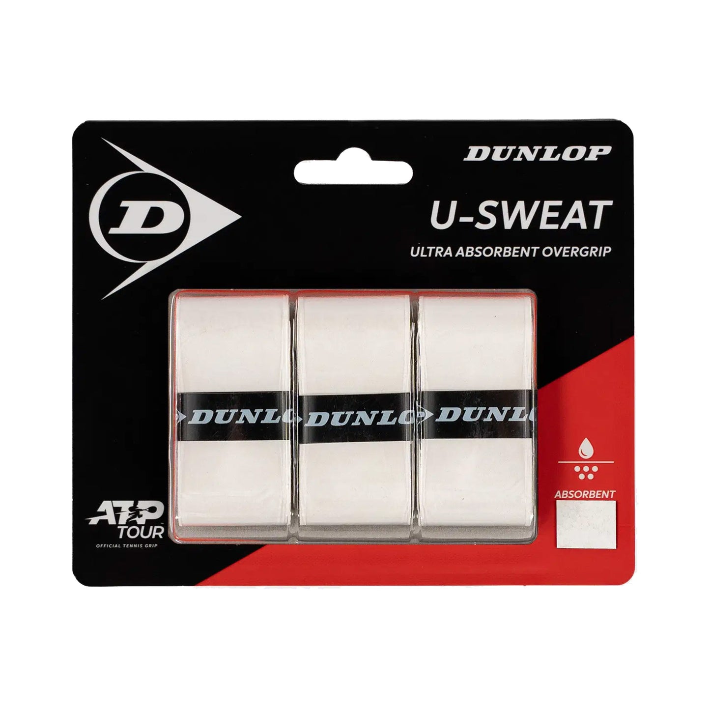 Dunlop U-Sweat Confezione da 3 - bianco Dunlop U-Sweat Confezione da 3 - bianco