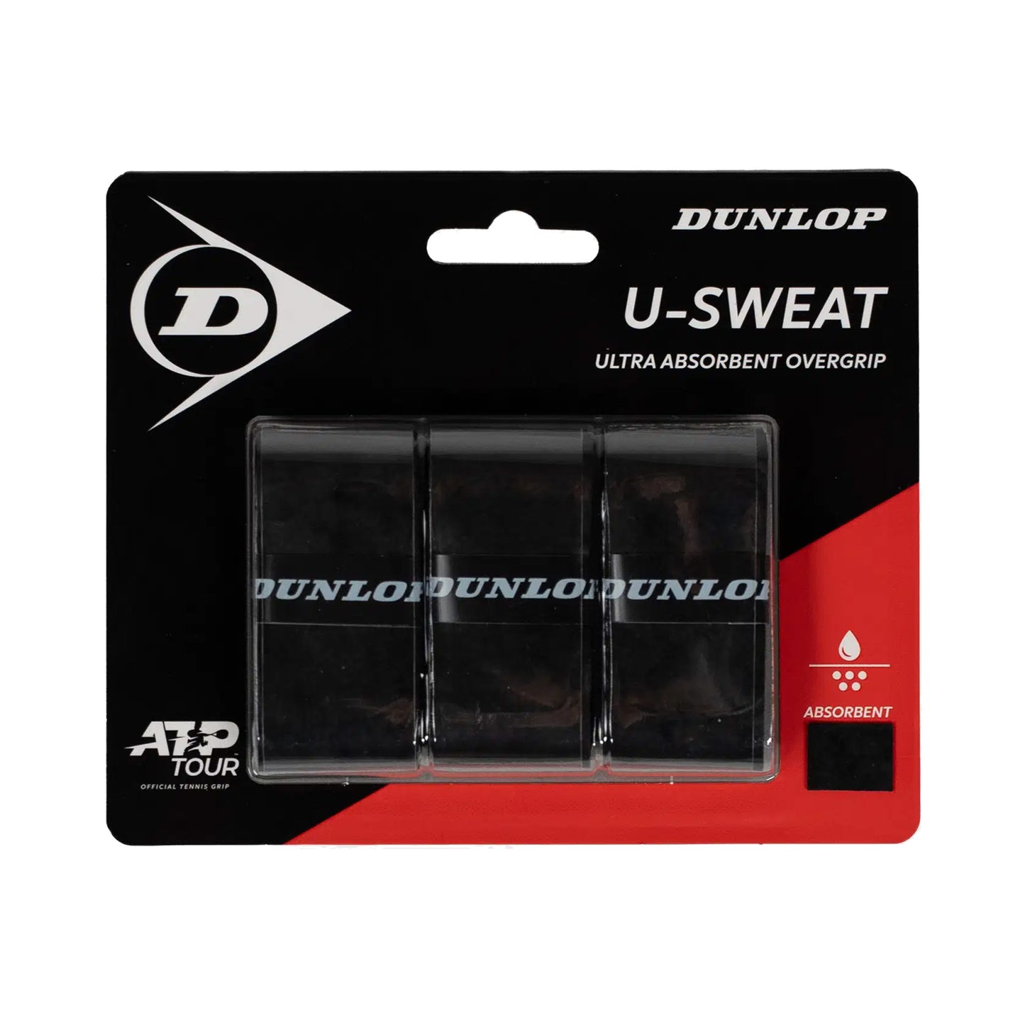 Dunlop U-Sweat Confezione da 3 - nero Dunlop U-Sweat Confezione da 3 - nero