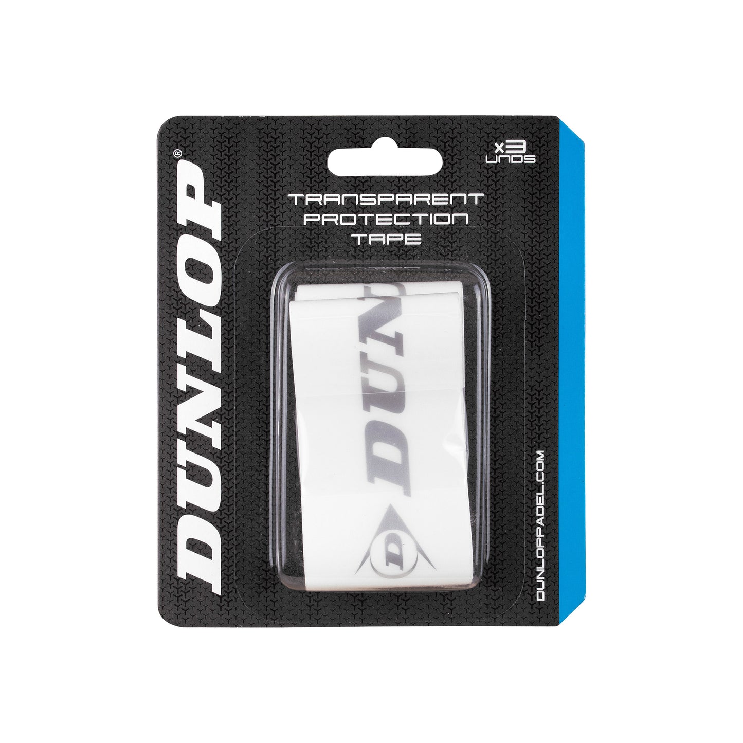 Dunlop Padel Transparent Pro Tape Nastro Di Protezione-Trasparente Dunlop Padel Transparent Pro Tape Nastro Di Protezione-Trasparente