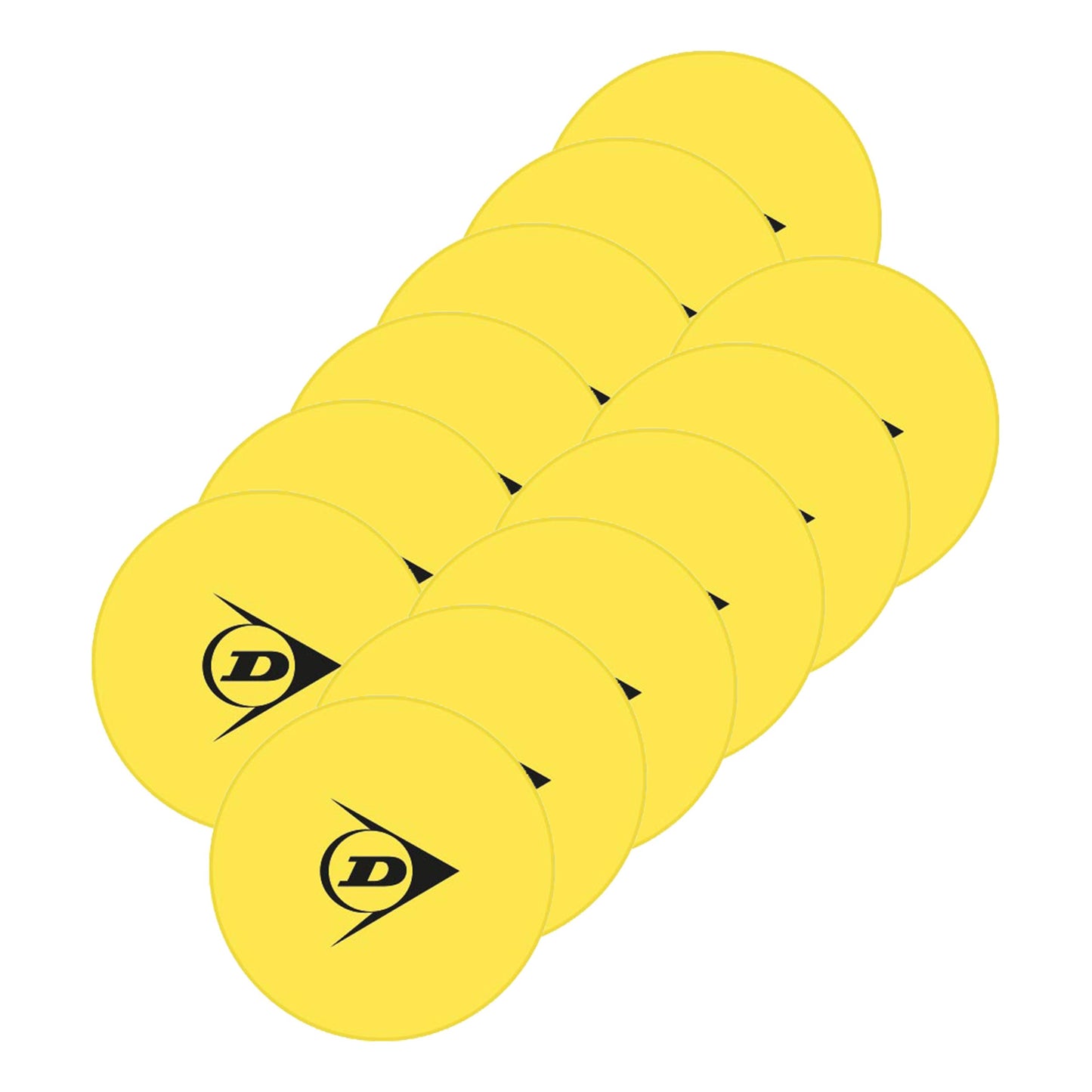 Dunlop Target Marcatura Confezione Da 12-Giallo Dunlop Target Marcatura Confezione Da 12-Giallo