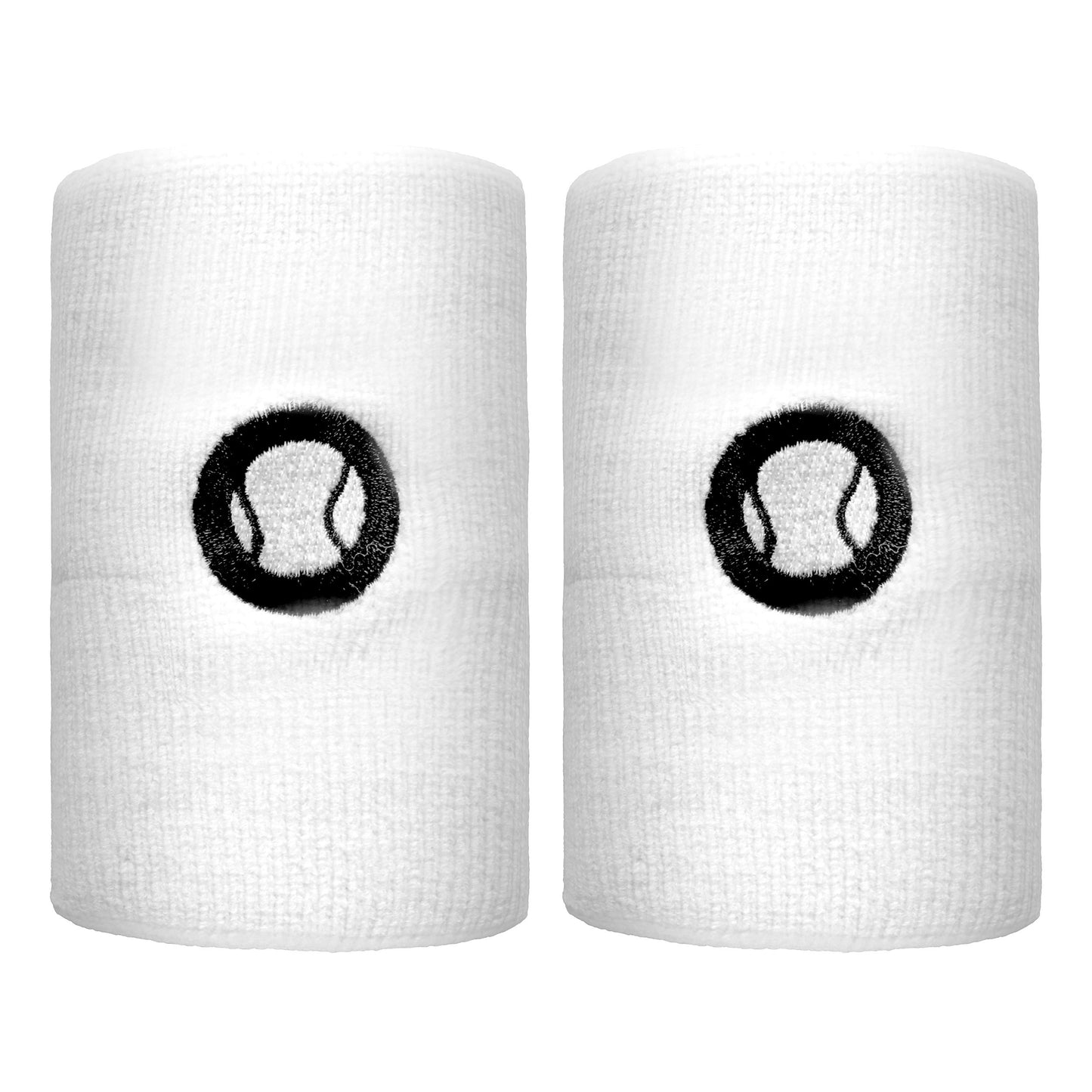 Tennis-Point Polsino anti sudore lungo - bianco Tennis-Point Polsino anti sudore lungo - bianco