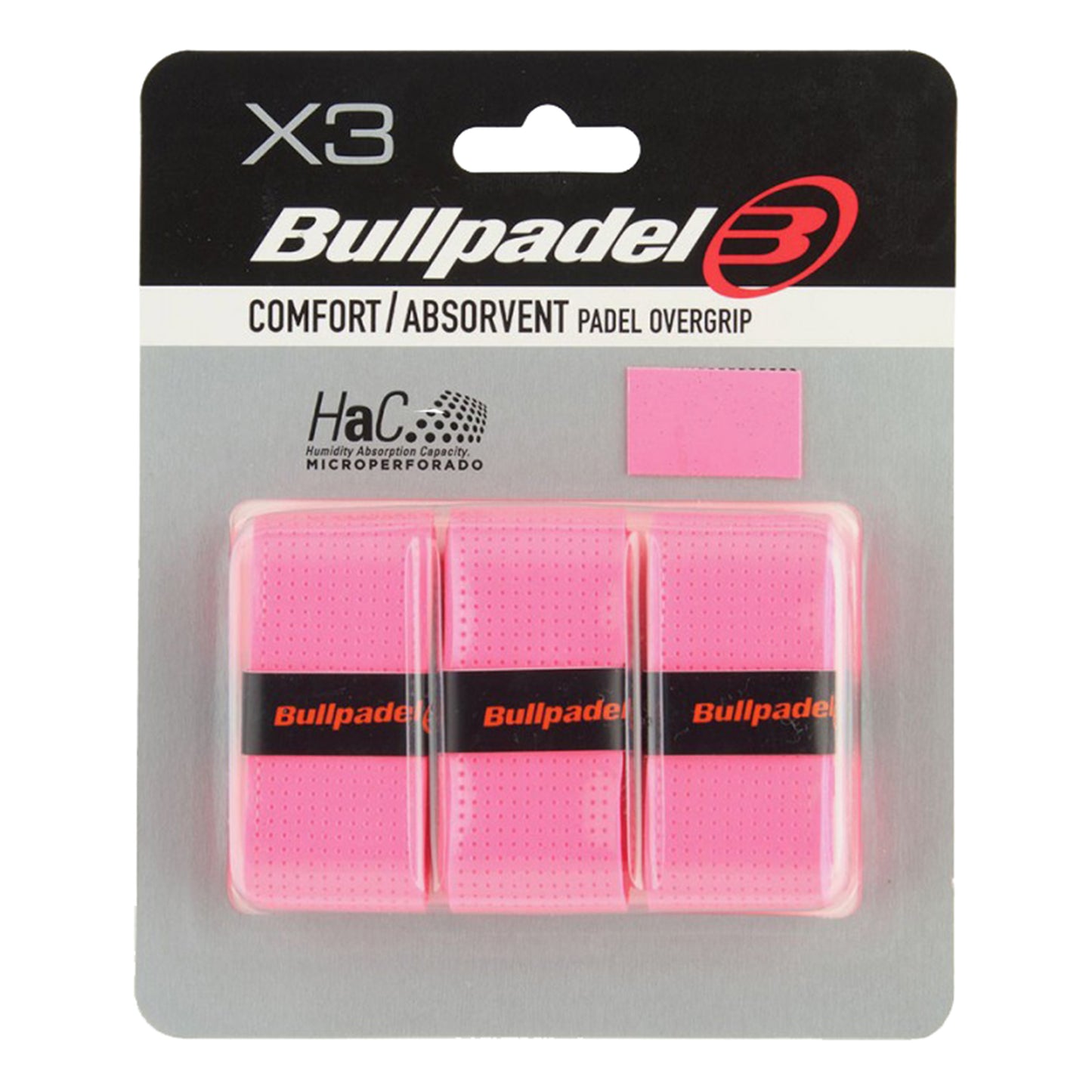 Bullpadel GB-1201 COMFORT ABSORBENT-Rosa Neon Bullpadel GB-1201 COMFORT ABSORBENT-Rosa Neon