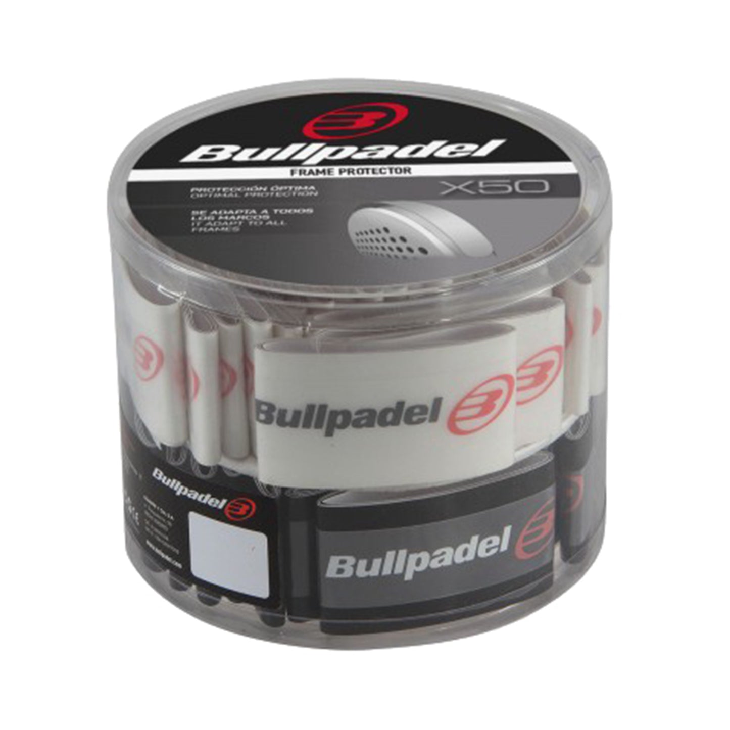 Bullpadel Nastro Di Protezione Scatola Da 50-Nero Bullpadel Nastro Di Protezione Scatola Da 50-Nero