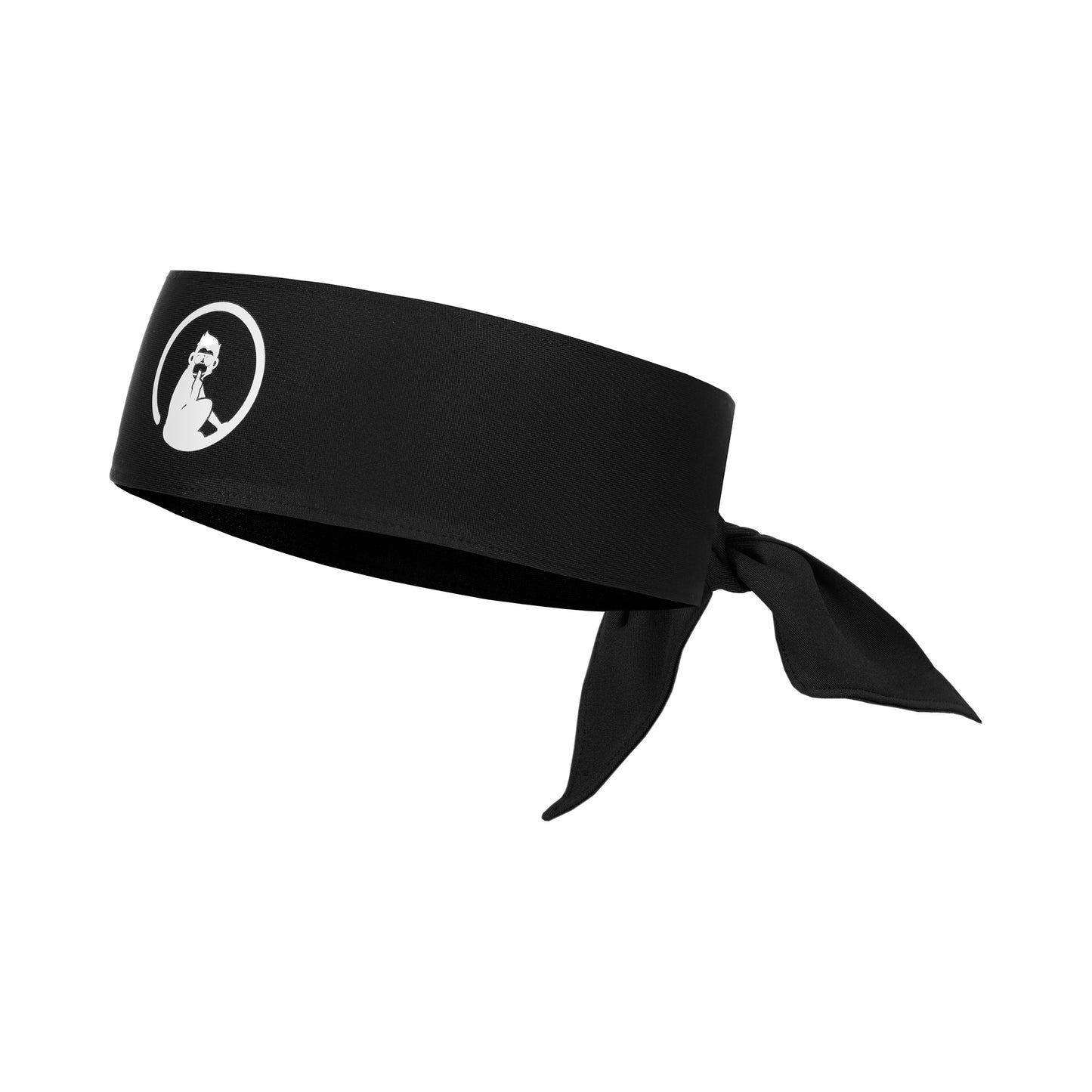 Quiet Please Court Bandana-Nero Quiet Please Court Bandana-Nero