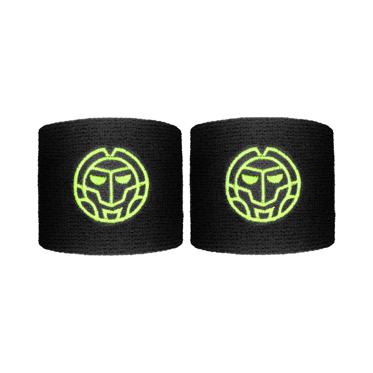 BIDI BADU Night Flash Polsino anti sudore Confezione da 2 corto - nero, giallo neon BIDI BADU Night Flash Polsino anti sudore Confezione da 2 corto - nero, giallo neon