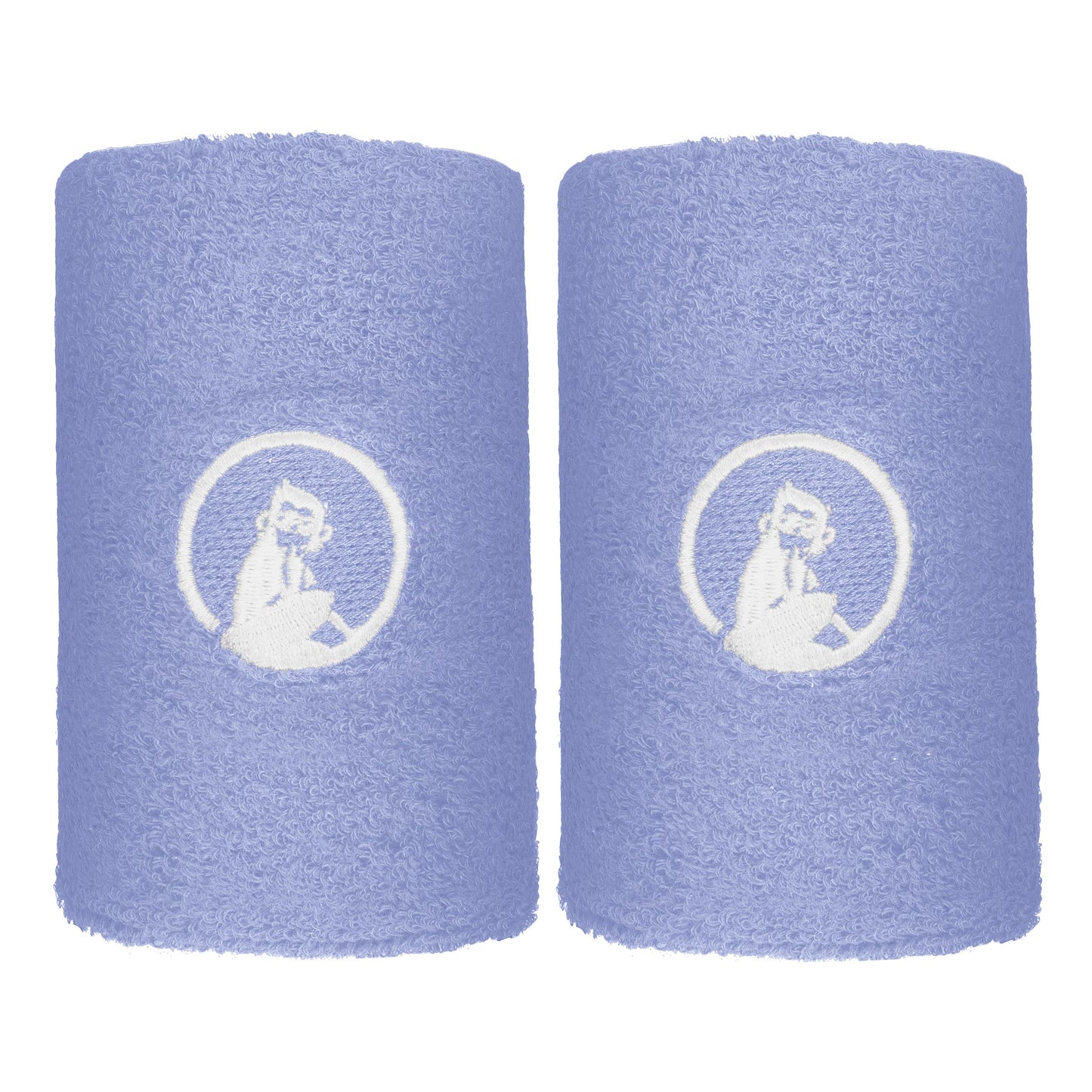 Quiet Please Glow Polsino anti sudore Confezione da 2 lungo - blu cobalto Quiet Please Glow Polsino anti sudore Confezione da 2 lungo - blu cobalto