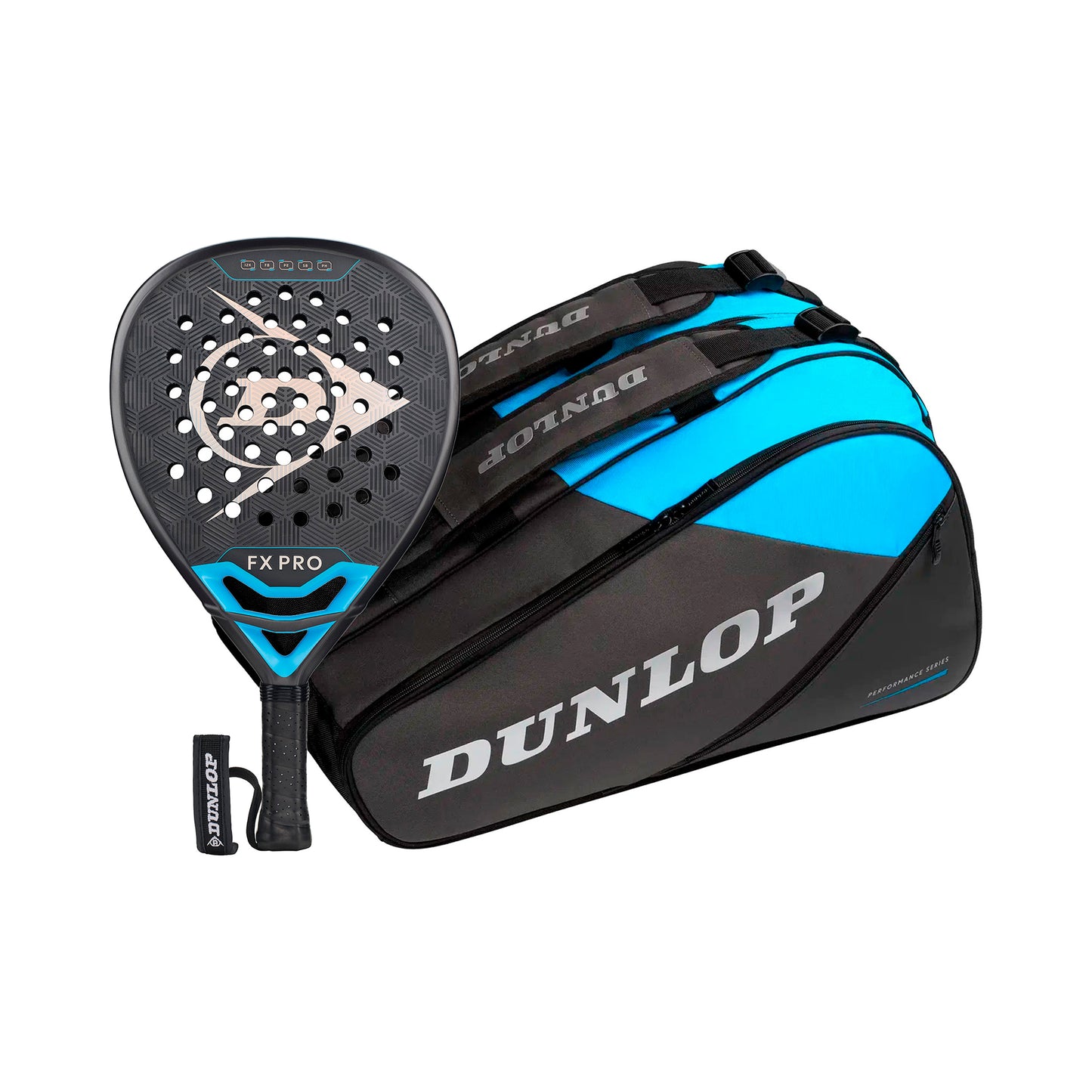 Dunlop FX Pro In aggiunta borsa per racchetta Dunlop FX Pro In aggiunta borsa per racchetta