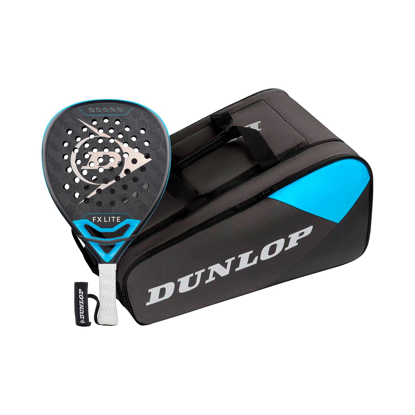 Dunlop FX Lite In aggiunta borsa per racchetta Dunlop FX Lite In aggiunta borsa per racchetta