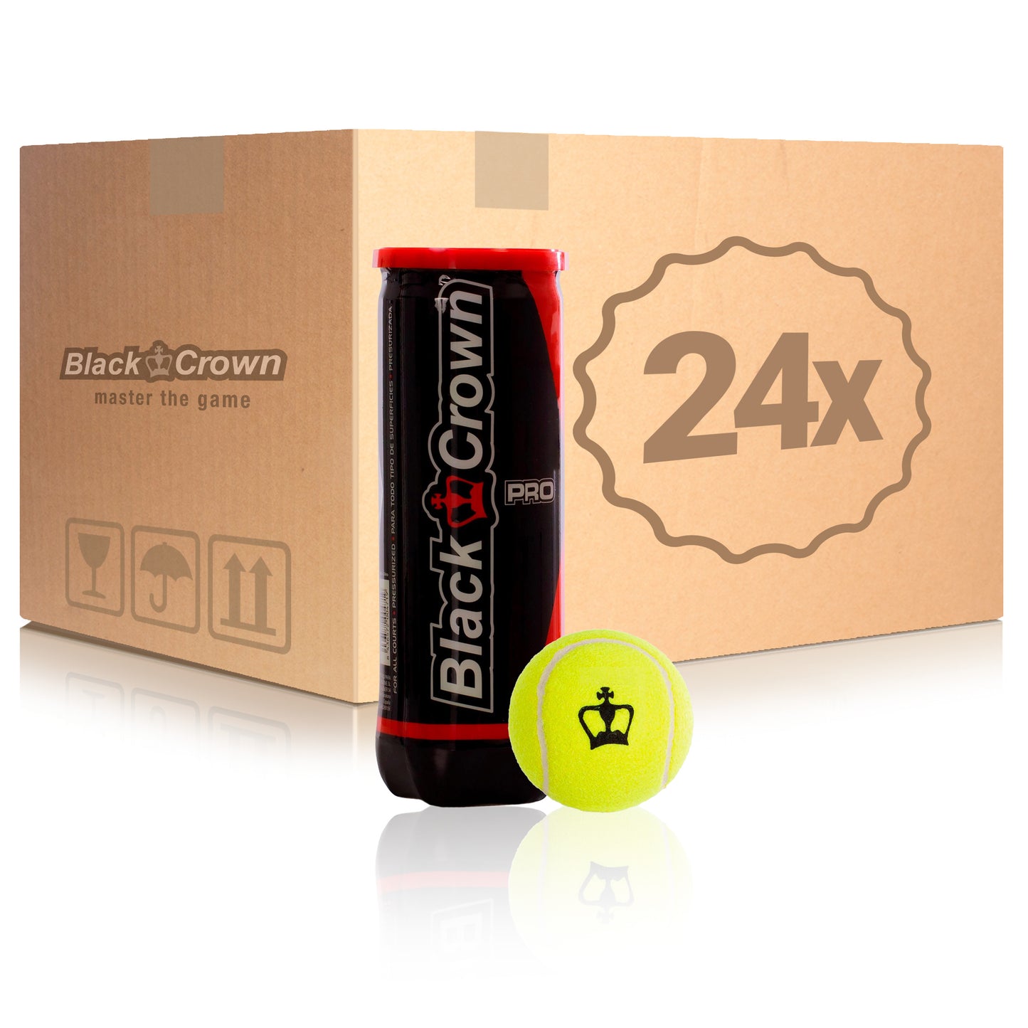Black Crown 24 tubi da 3 Pro Nel cartone Black Crown 24 tubi da 3 Pro Nel cartone
