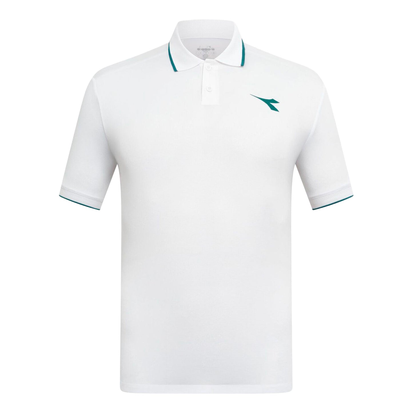 Diadora Match Polo Uomini-bianco Diadora Match Polo Uomini-bianco