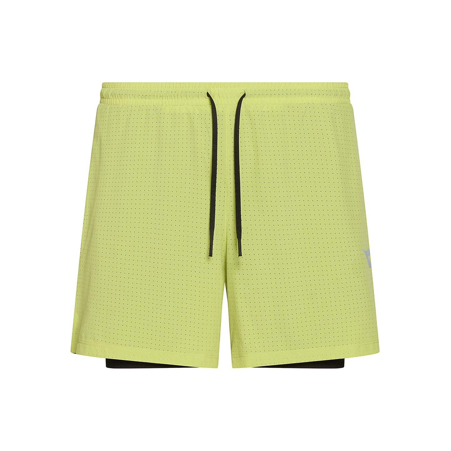 Diadora 2in1 Pantaloncini Uomini - lime Diadora 2in1 Pantaloncini Uomini - lime