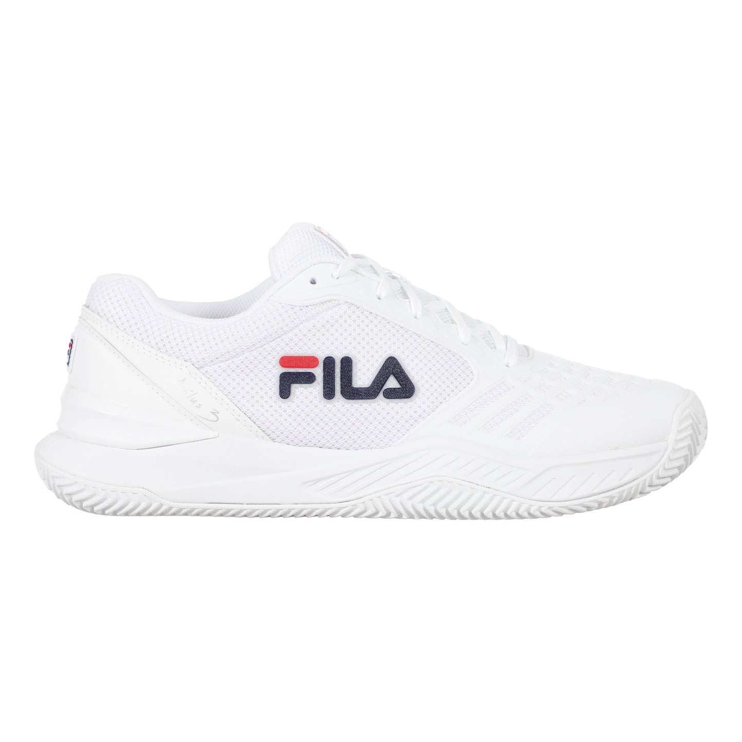 Fila Axilus 3 Scarpa Per Terra Rossa Donna-Bianco,Blu Scuro
