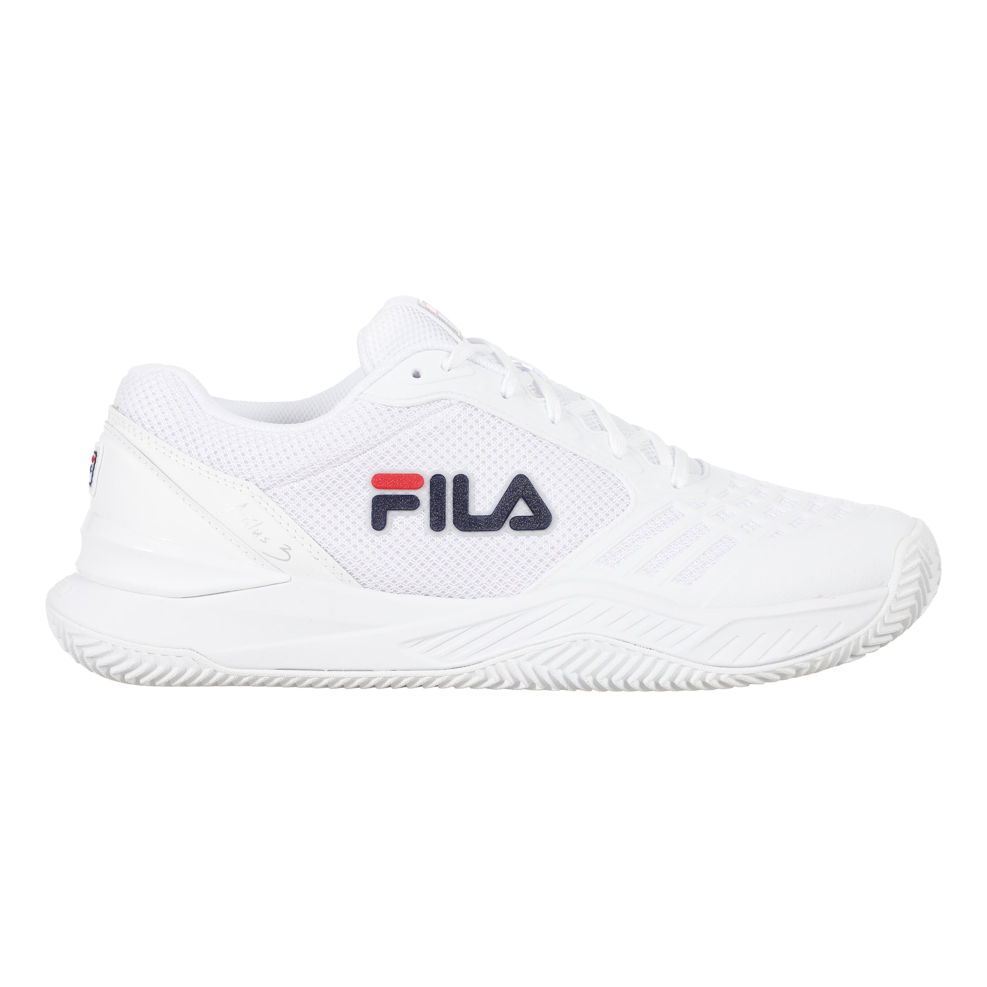 Fila Axilus 3 Scarpa Per Terra Rossa Donna-Bianco,Blu Scuro