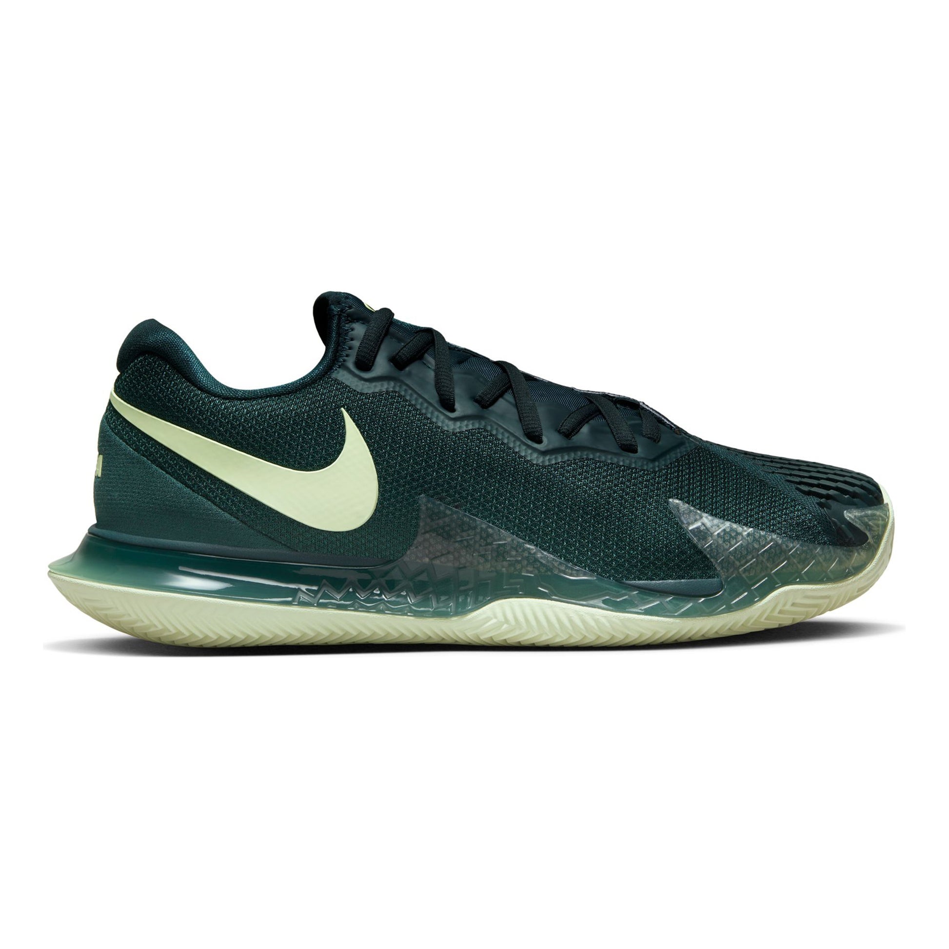 Nike Court Air Zoom Vapor Cage 4 Rafa Scarpa per terra rossa Uomini - verde scuro, lime