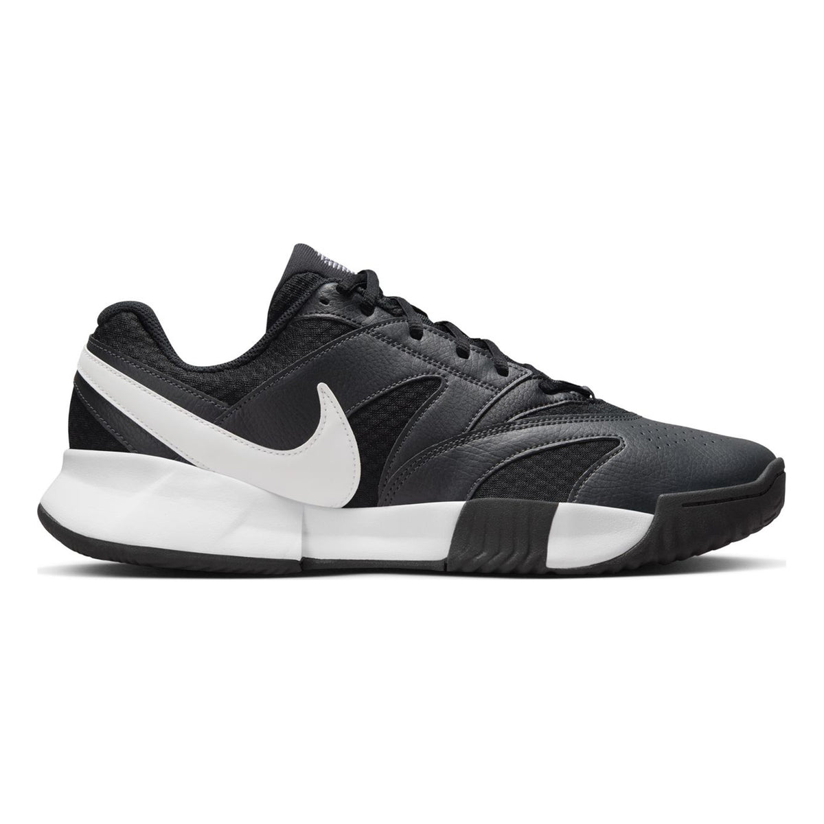 Nike Court Lite 4 Scarpa Per Terra Rossa Uomini-Nero,Bianco