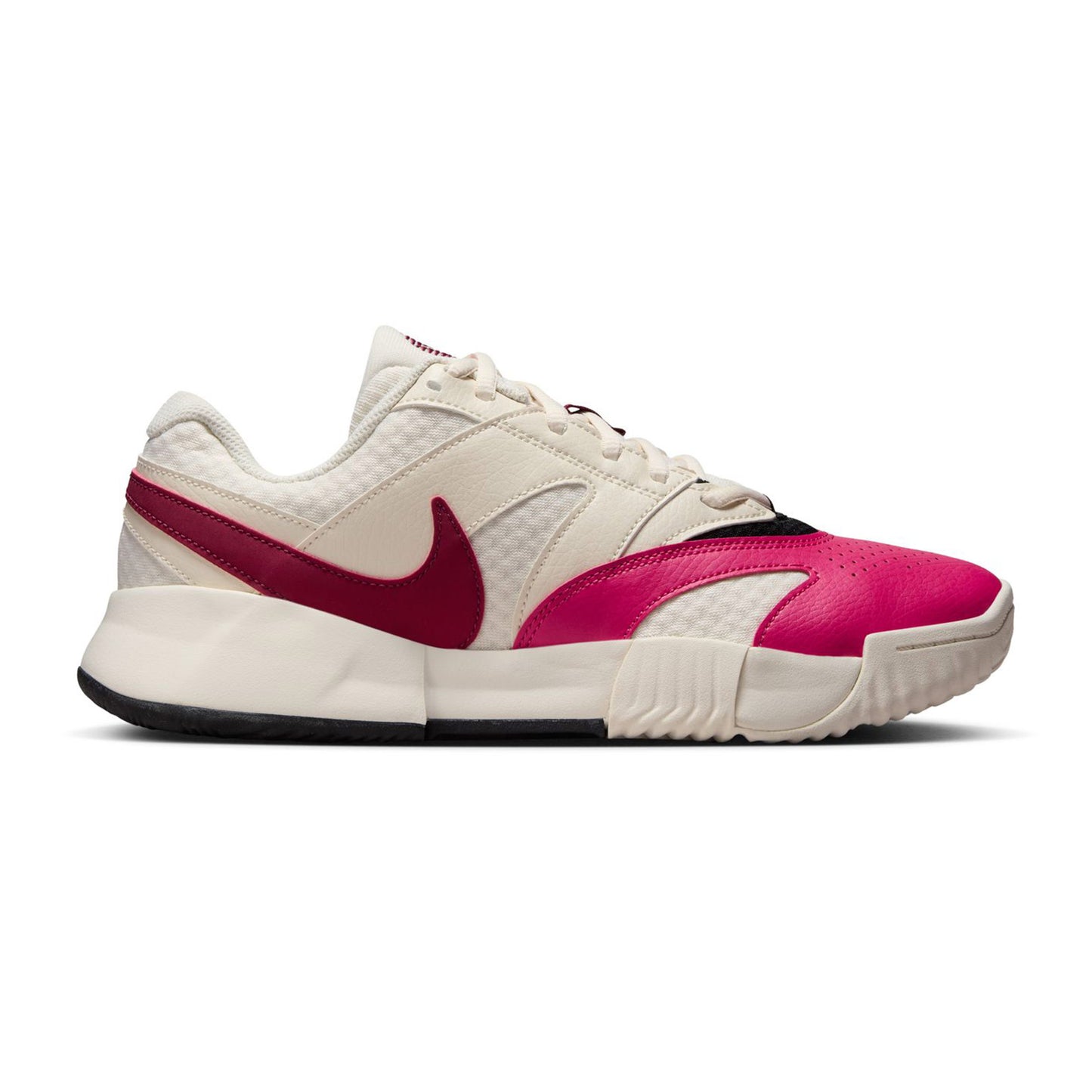 Nike Court Lite 4 Scarpa Per Terra Rossa Donna-Crema,Rosso