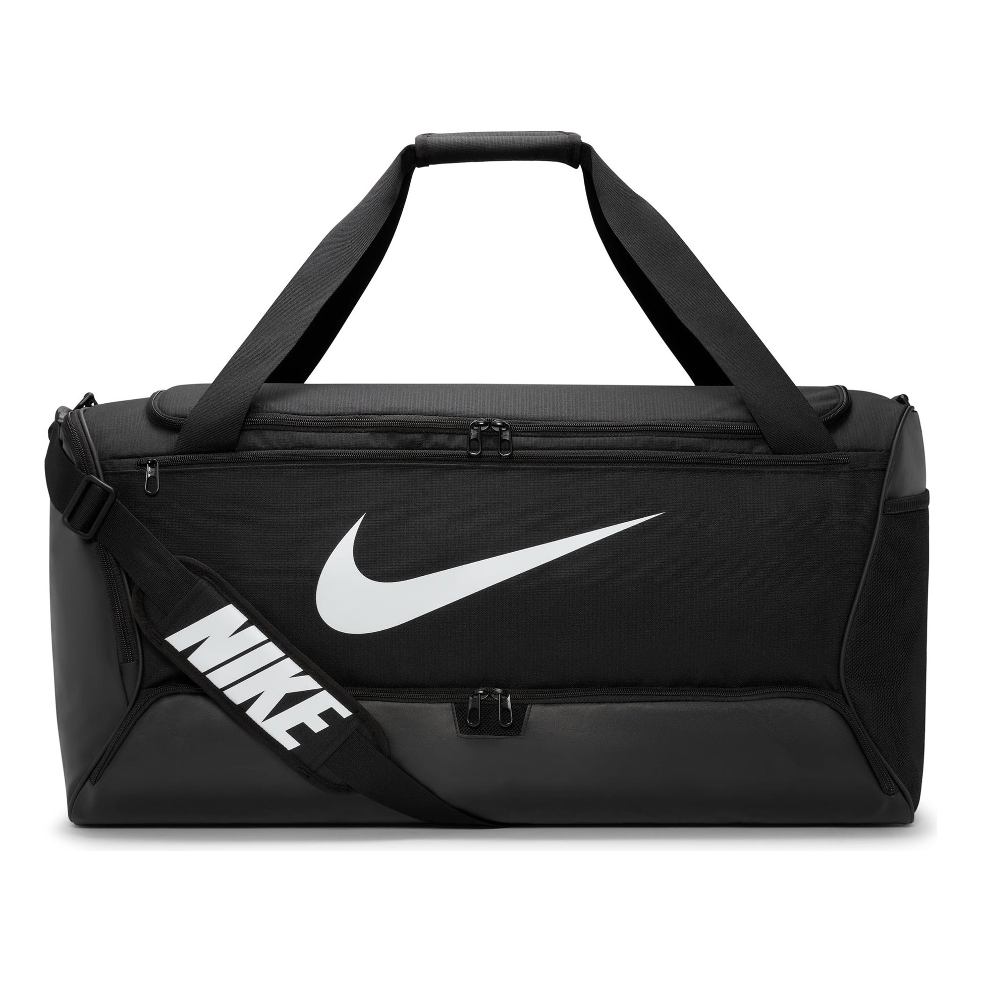 Nike Brasilia 9.5 Borsa Sportiva-Nero,Bianco