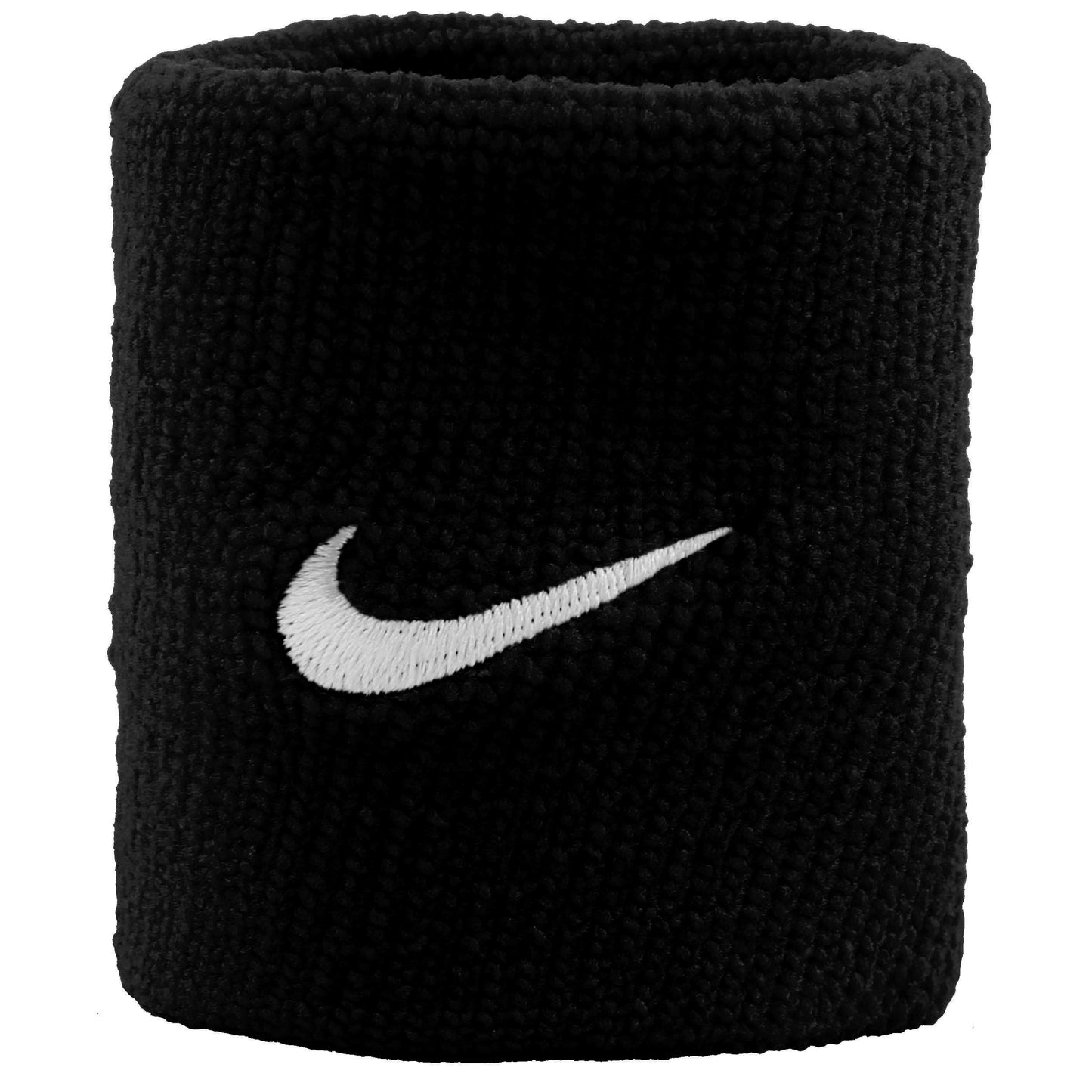 Nike Swoosh Polsino anti sudore Confezione da 2 corto - nero, bianco