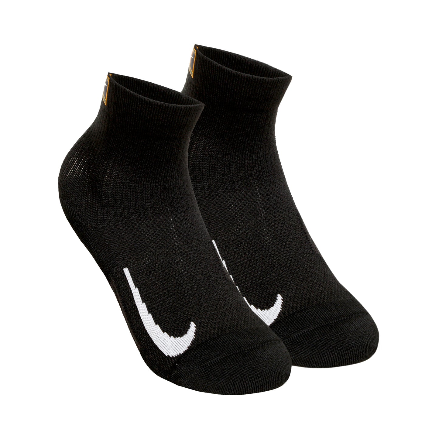 Nike Court Multiplier Max Calzini da tennis Confezione da 2 Unisex - nero, bianco