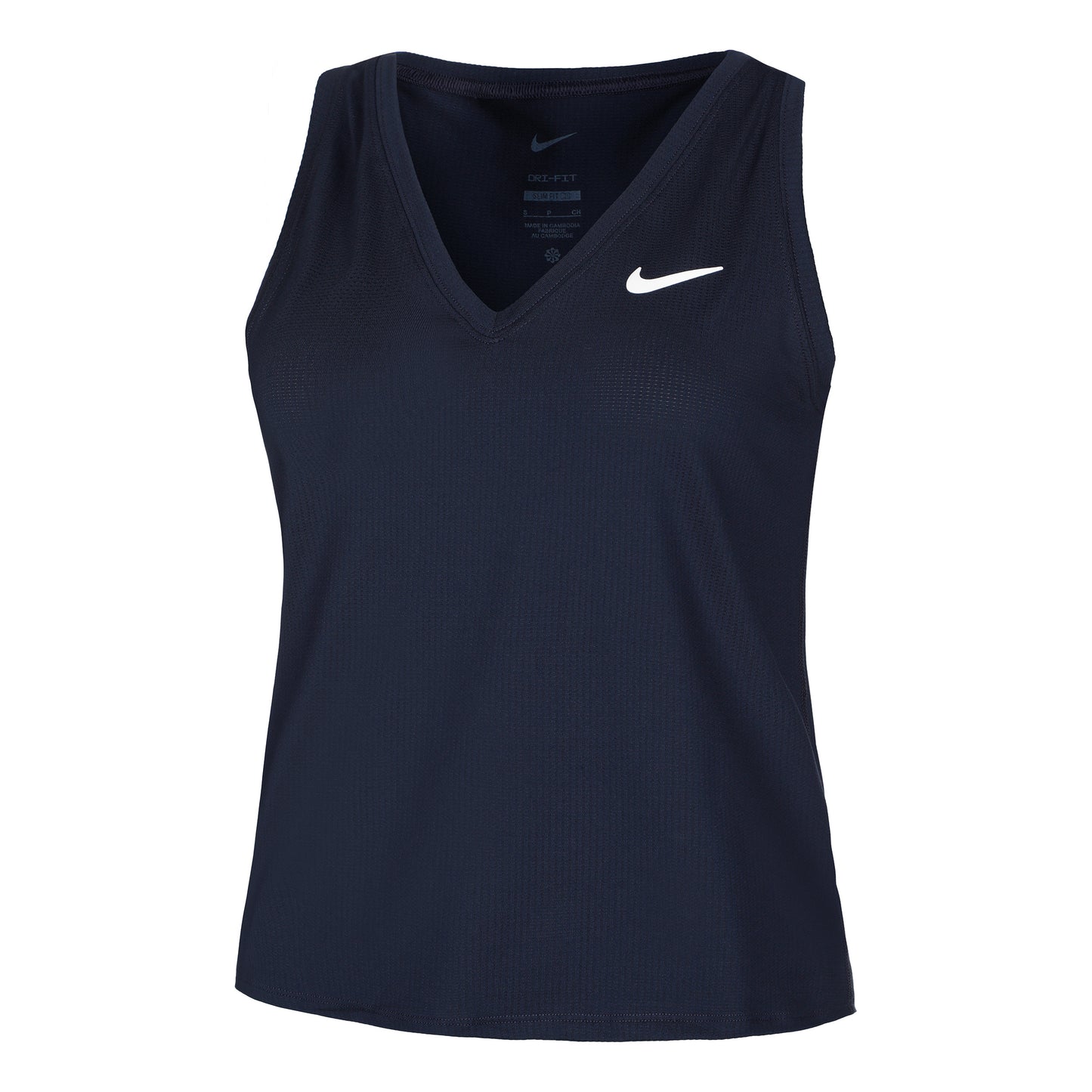 Nike Court Victory Canottiera Donna-Blu Scuro