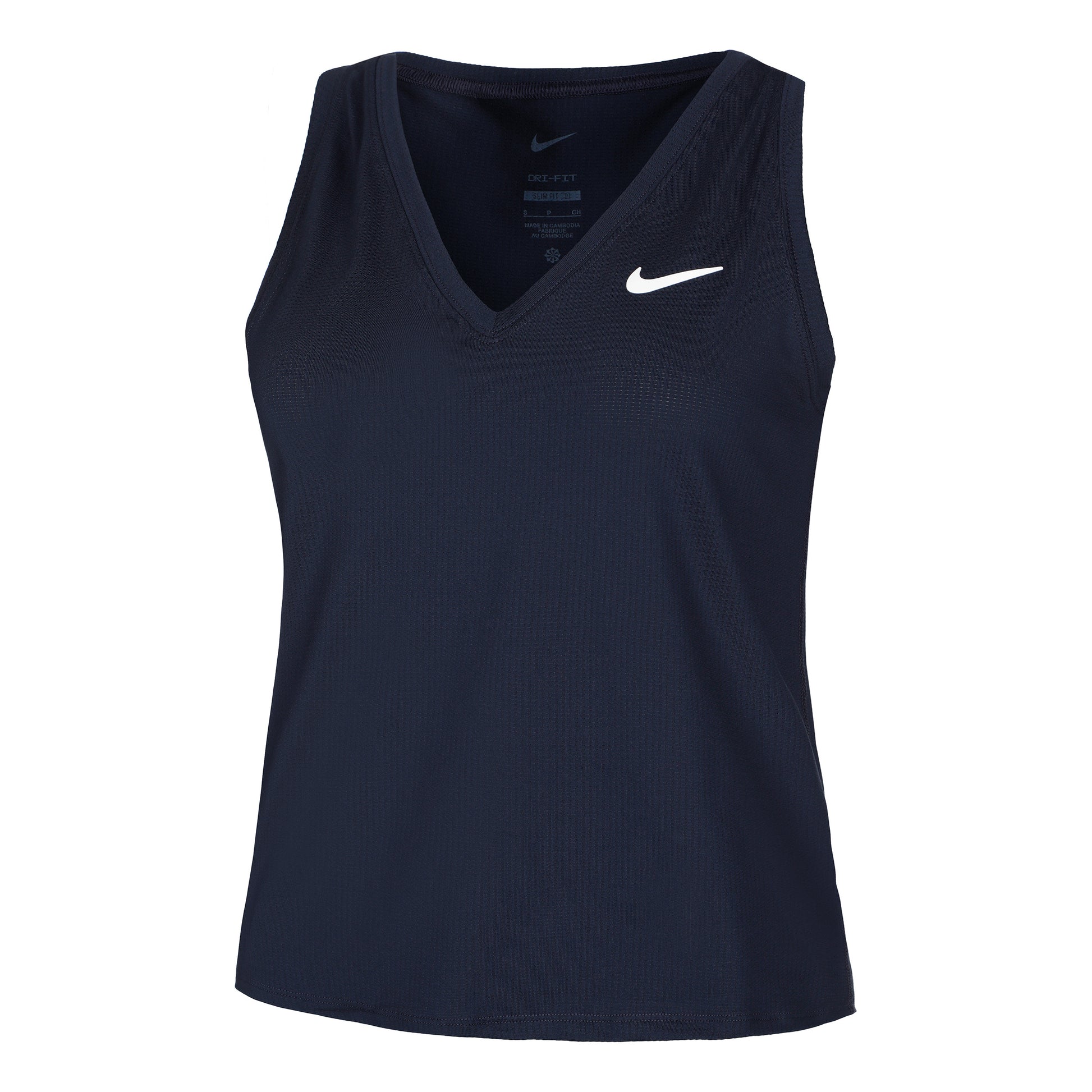 Nike Court Victory Canottiera Donna-Blu Scuro