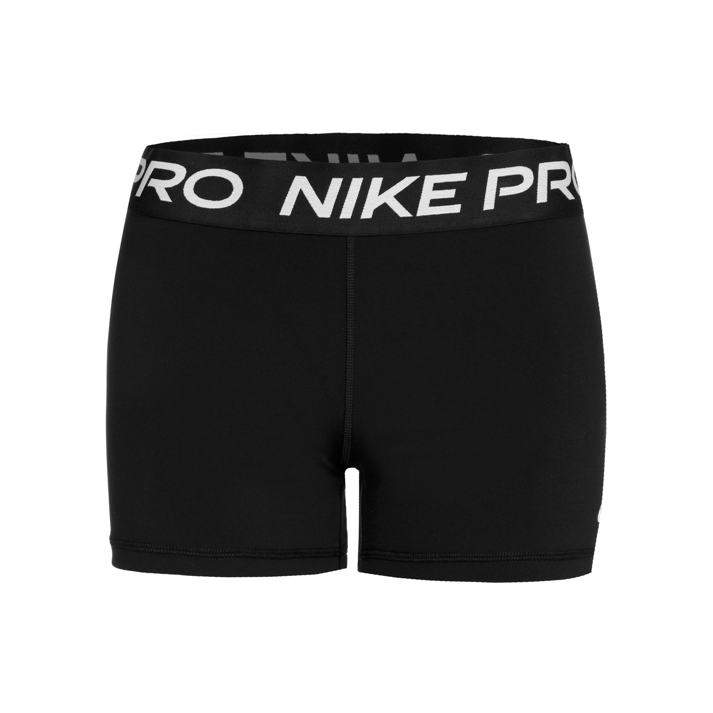 Nike Pro 3in Pantaloncino Attillato Donna-Nero,Bianco