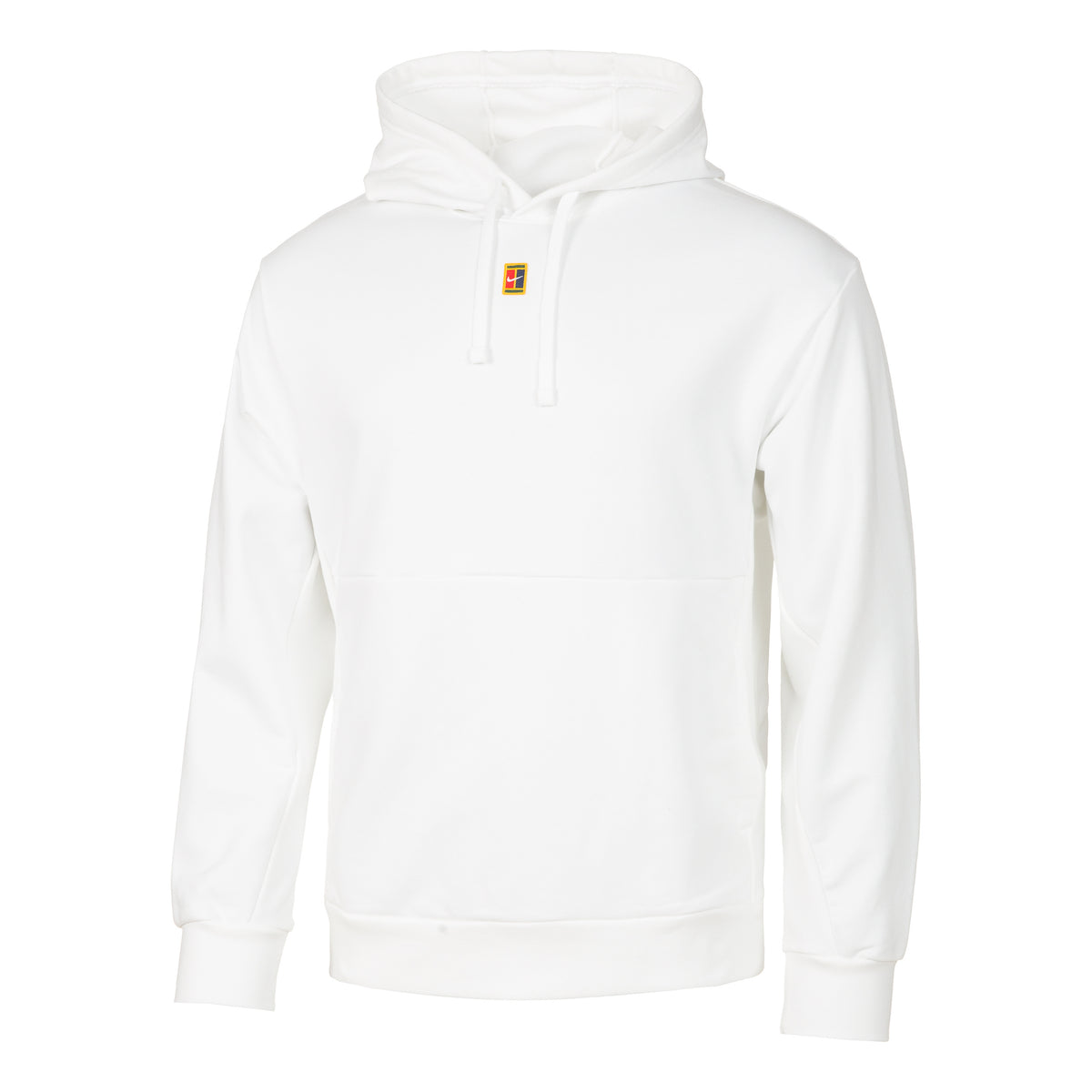 Nike Dri-Fit Court Heritage Fleece Felpa con cappuccio Uomini - bianco,