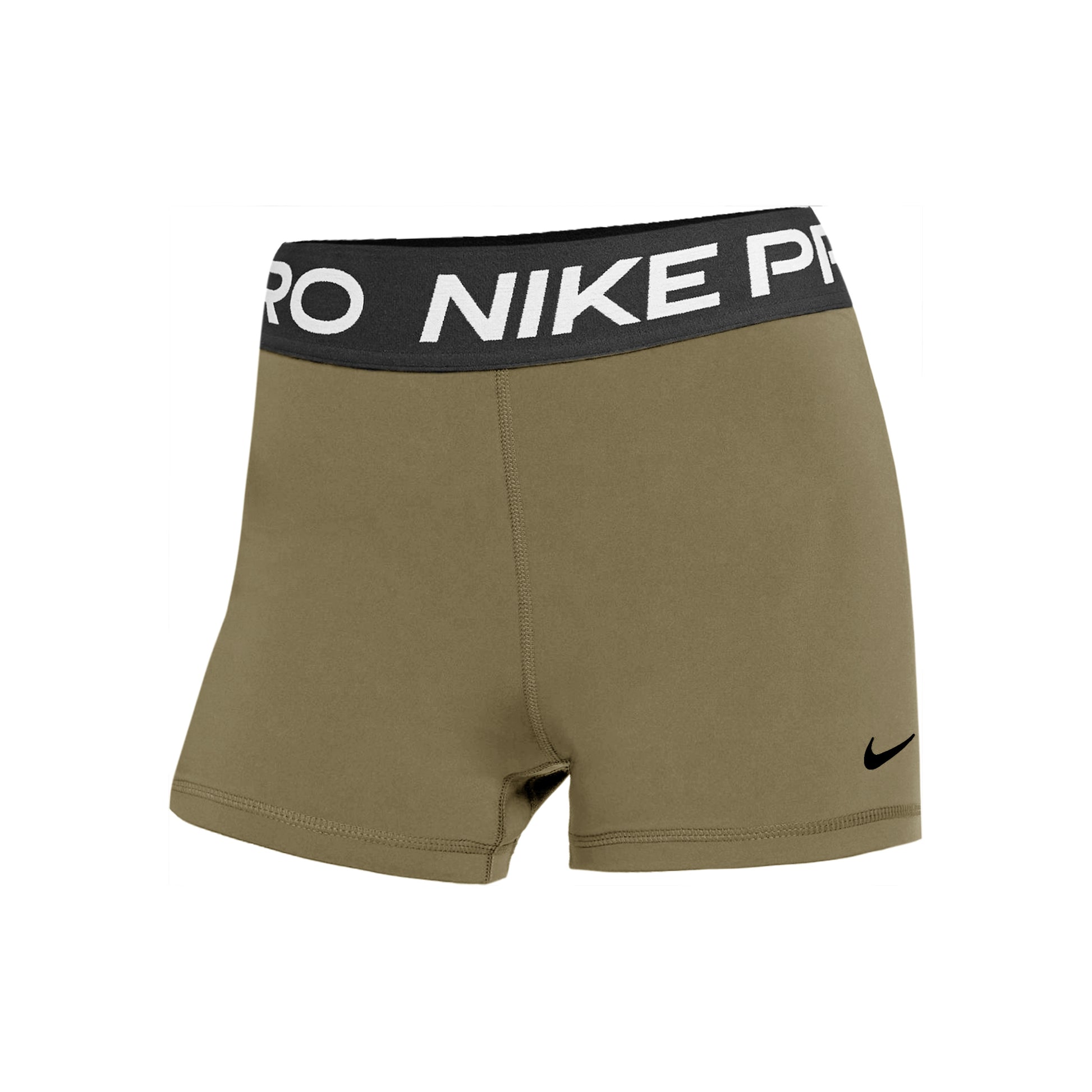 Nike Performance Pro 365 3in Pantaloncino attillato Donna - oliva, nero