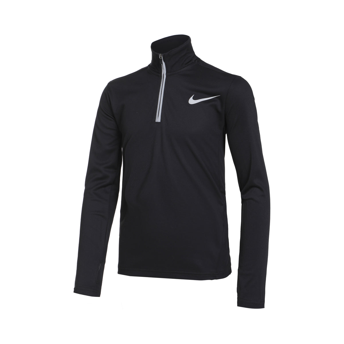 Nike Dri-Fit Poly+ 1/4 Zip Manica lunga Ragazzi - nero,