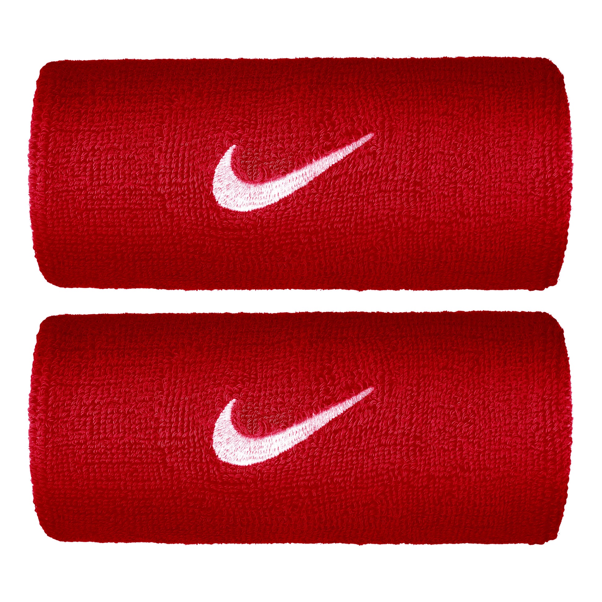 Nike Premier DW Polsino anti sudore Confezione da 2 lungo - rosso, bianco