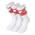 Sportswear Everyday Essential Calzini Da Tennis Confezione Da 3-Bianco,Rosso