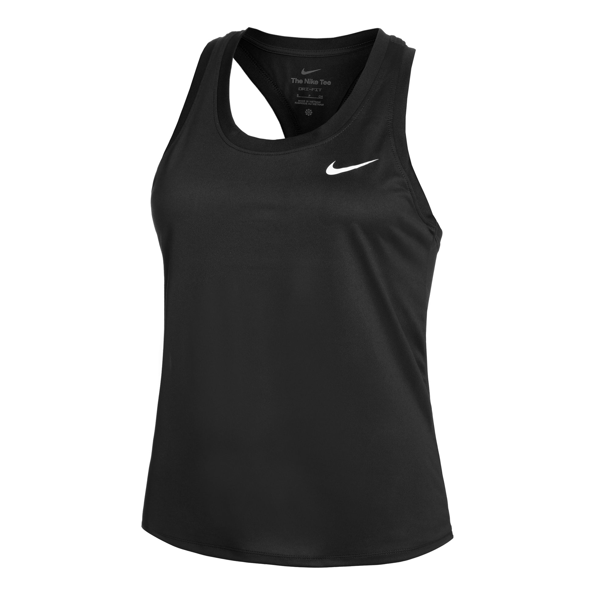Nike Dri-Fit Racerback Canottiera Donna-Nero