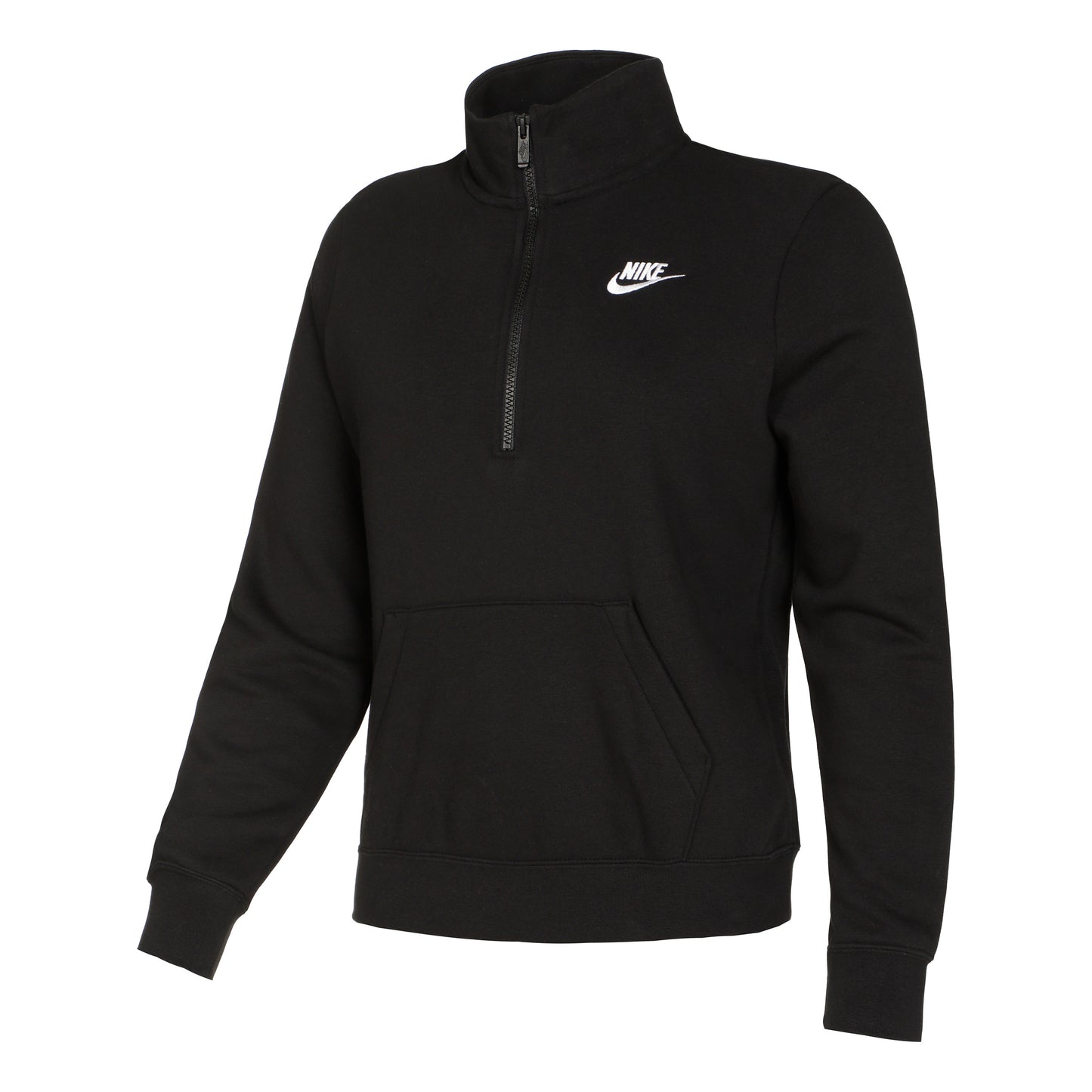 Nike New Sportswear Club Half-Zip Felpa Donna - nero,