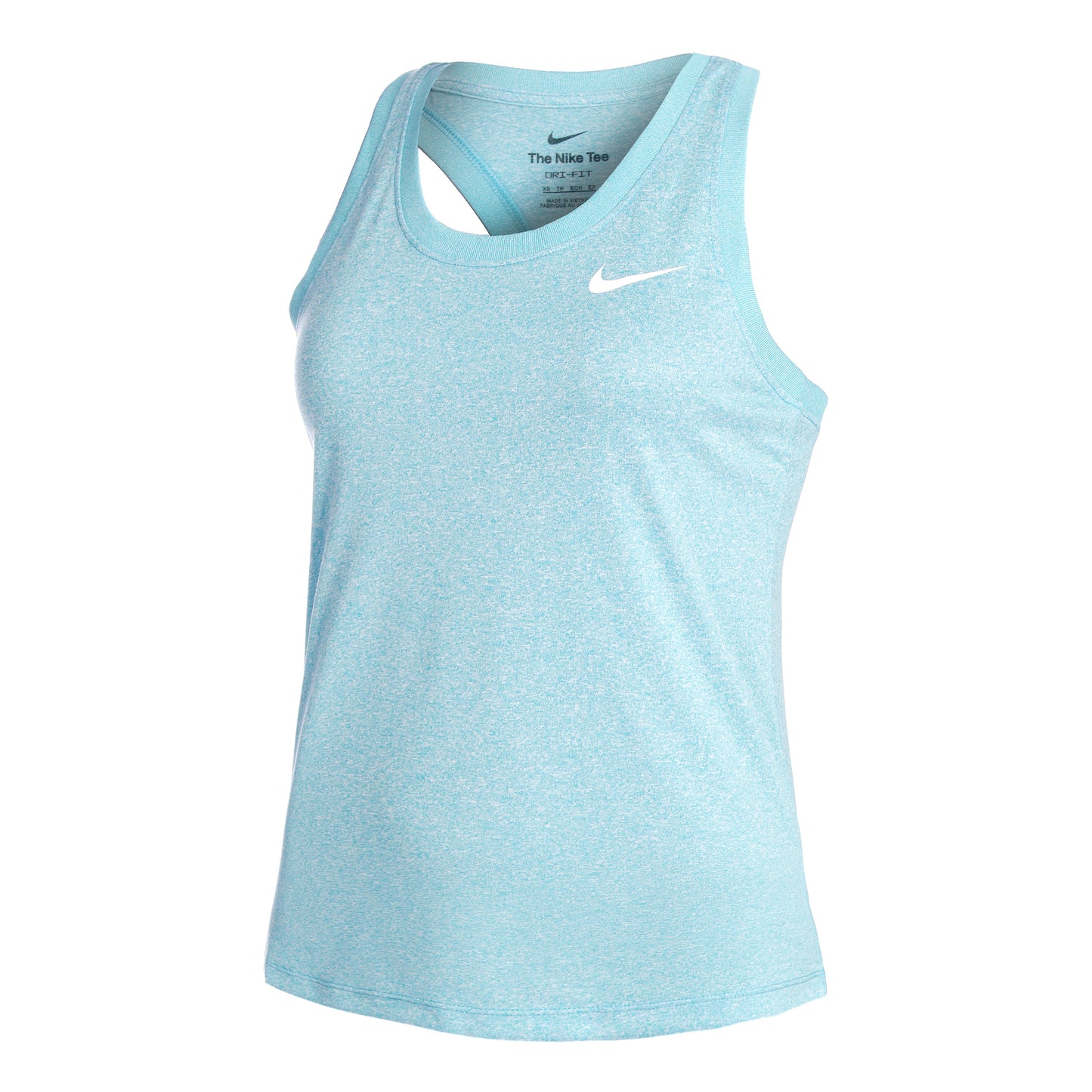 Nike Dri-Fit Regular Racerback Canottiera Donna - blu chiaro,