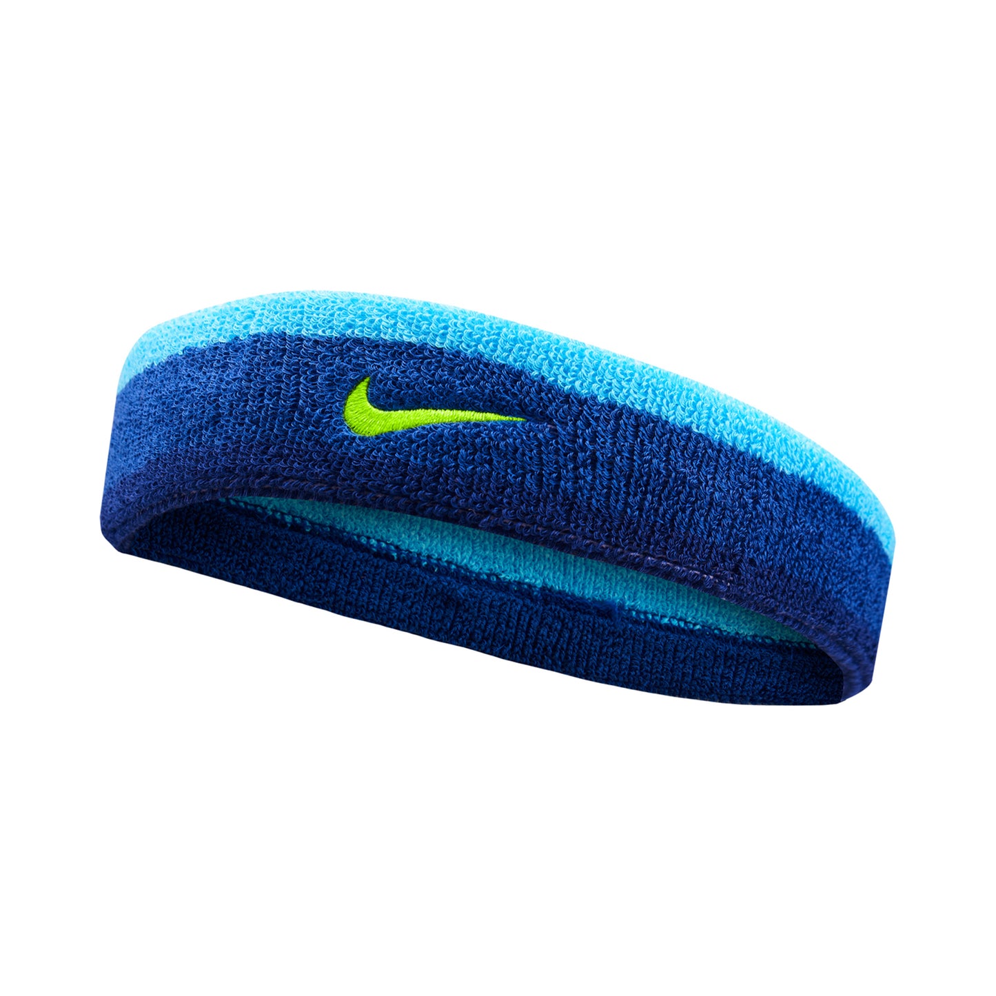Nike Swoosh Fascia per la testa Unisex - blu, verde