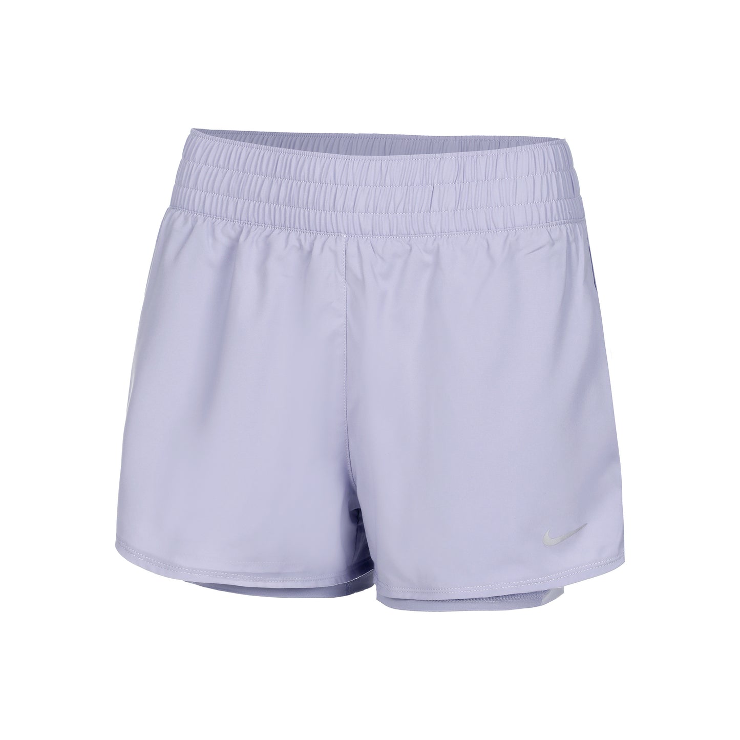 Nike Dri-Fit One Mid Rise 2in1 3in Pantaloncini Donna - lilla,